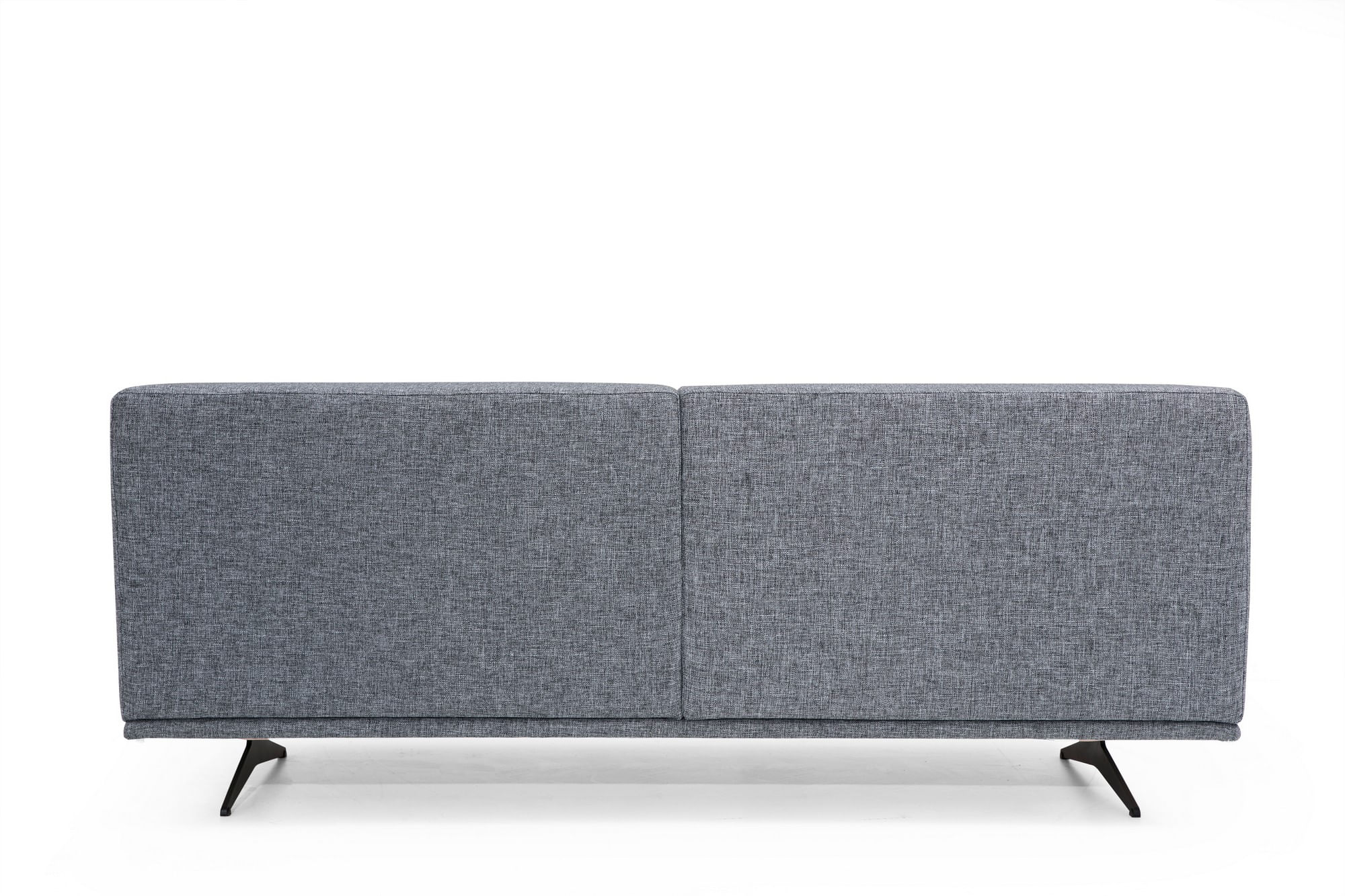 Canapea 2 locuri, Hanah Home, lemn fag si pal, gri, 200x110x80 cm — imaginea 2