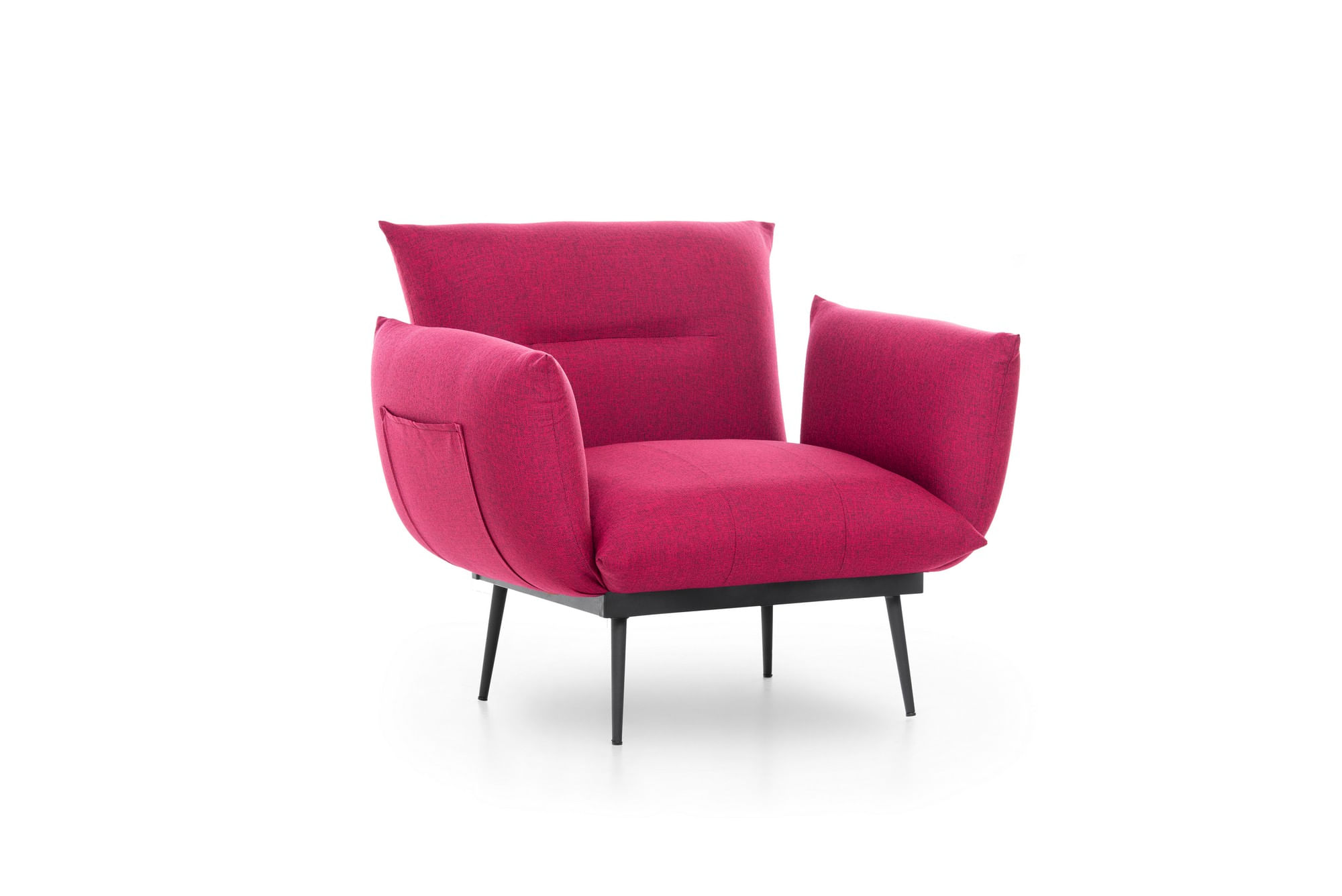 Fotoliu, Atelier Del Sofa, in, rosu inchis, 90x95x80 cm — imaginea 4