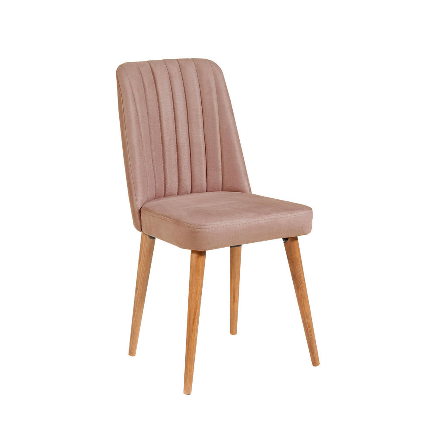 Scaun, Hanah Home, catifea, pin atlantic si piatra, 47x46x89 cm, 869VEL5226 — imaginea 3