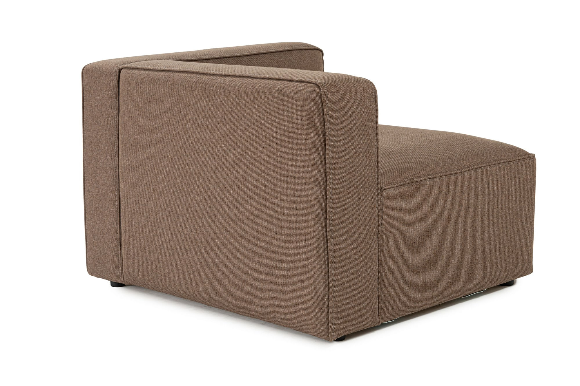 Canapea 1 loc, Atelier Del Sofa, material textil, maro, 110x90x69 cm — imaginea 7
