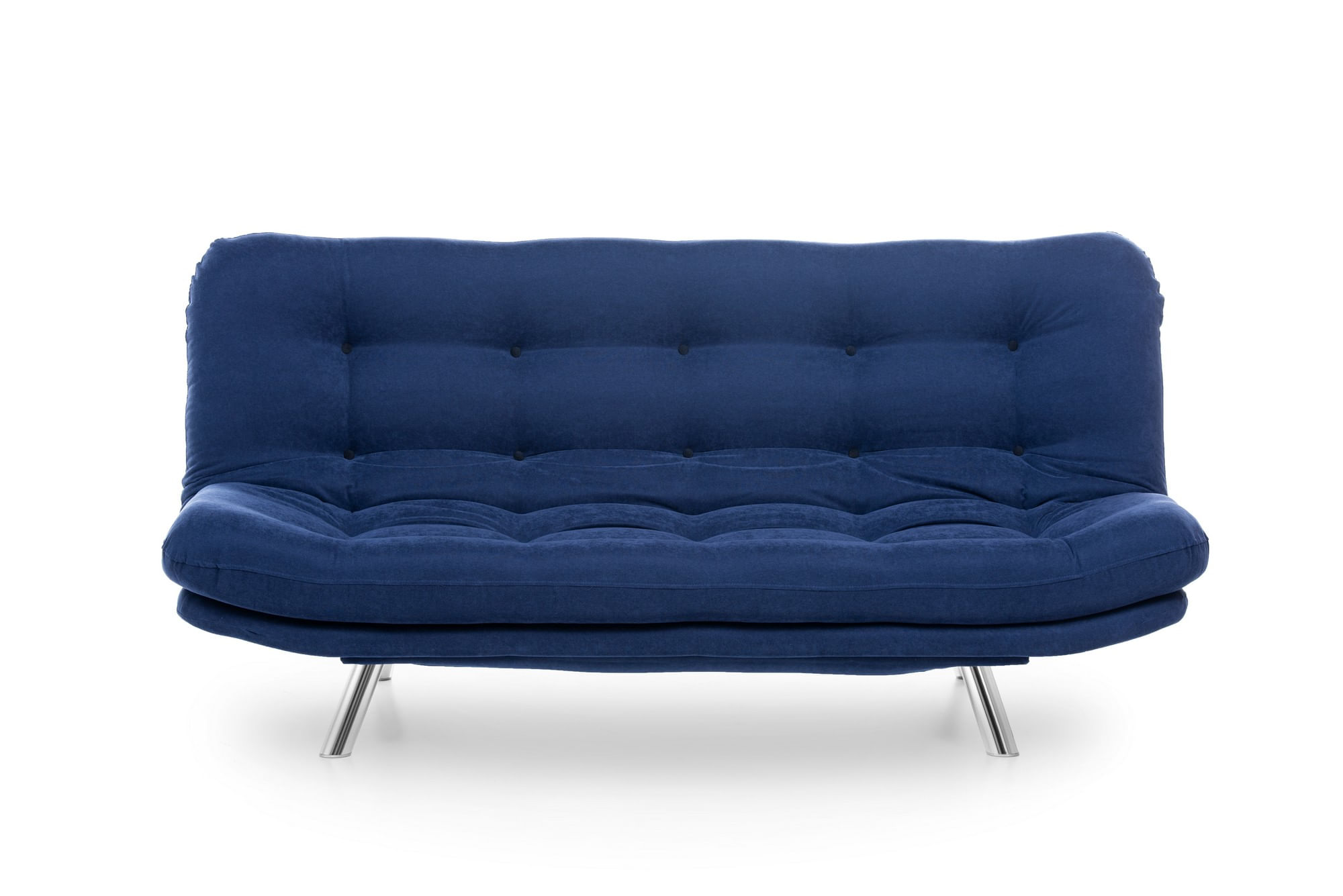 Canapea extensibila, Hanah Home, metal, albastru marin, 200x95x105 cm — imaginea 2