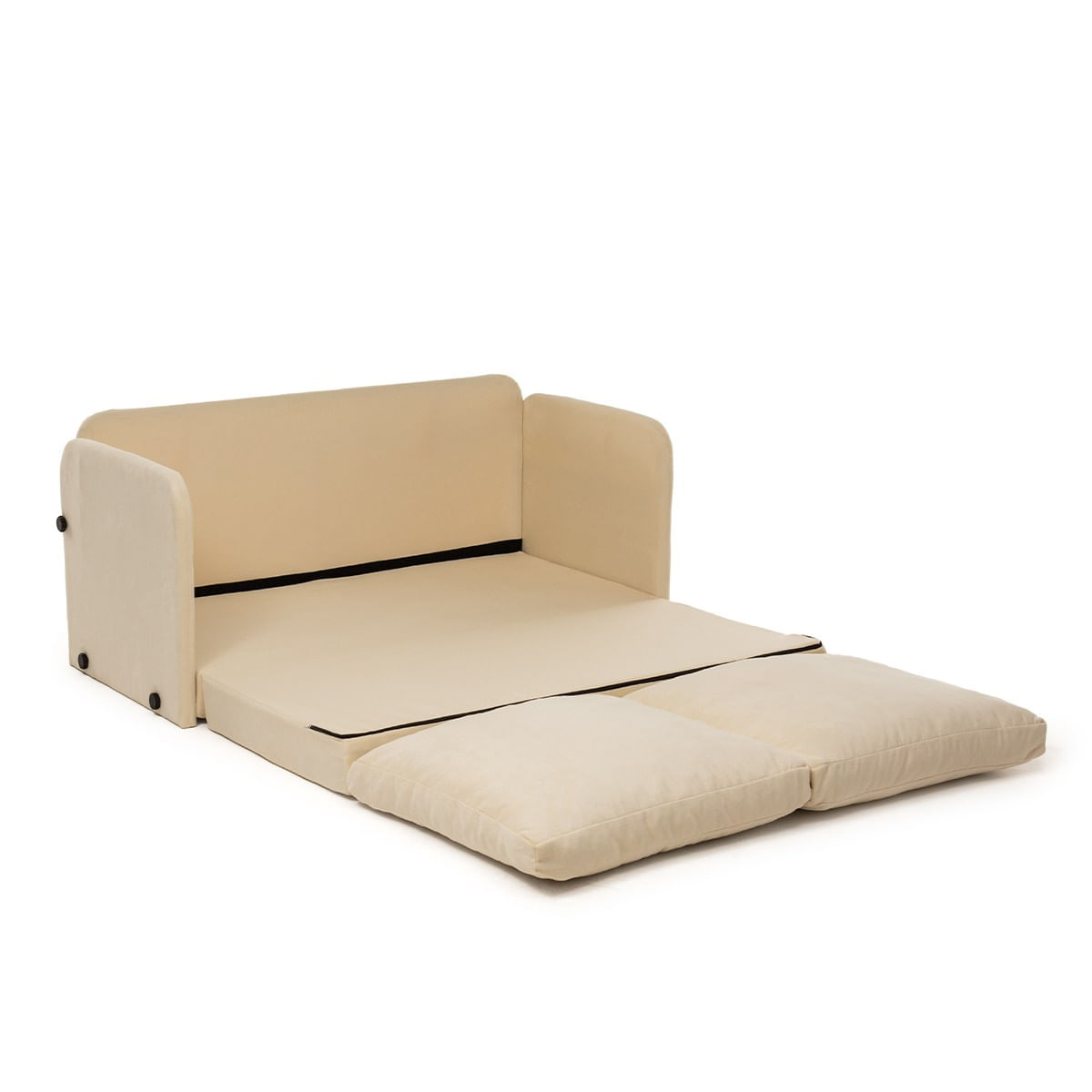 Canapea extensibila, Atelier Del Sofa, textil, crem, 200x140 cm — imaginea 5