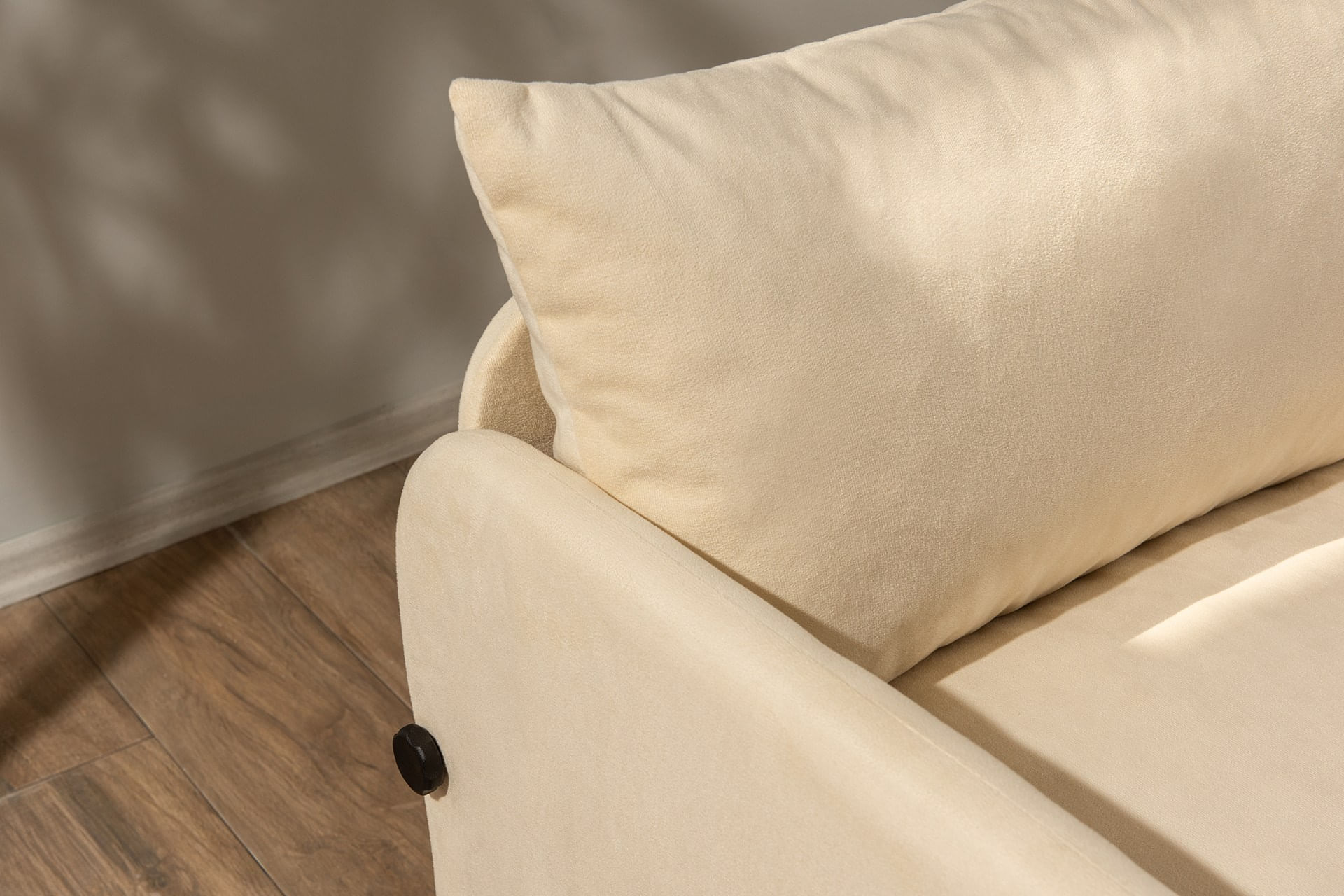 Canapea extensibila, Atelier Del Sofa, textil, crem, 200x140 cm — imaginea 8