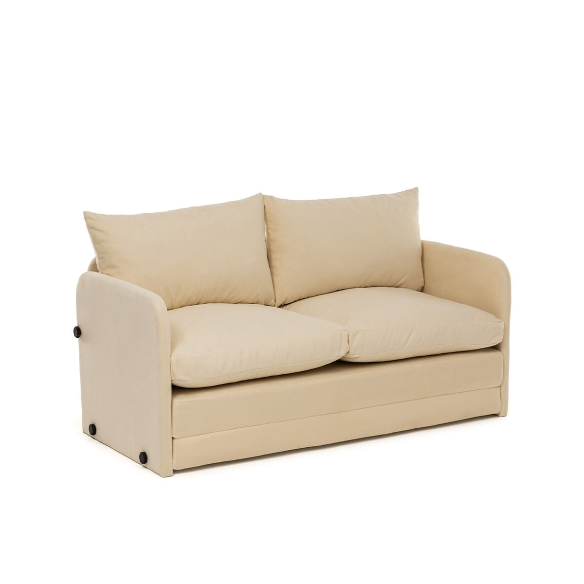 Canapea extensibila, Atelier Del Sofa, textil, crem, 200x140 cm — imaginea 10