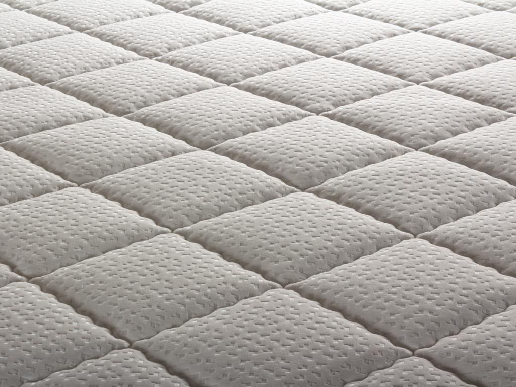 Saltea ortopedica, Hanah Home, alb, 80x180 cm, burete cu pene si fibra siliconica — imaginea 5