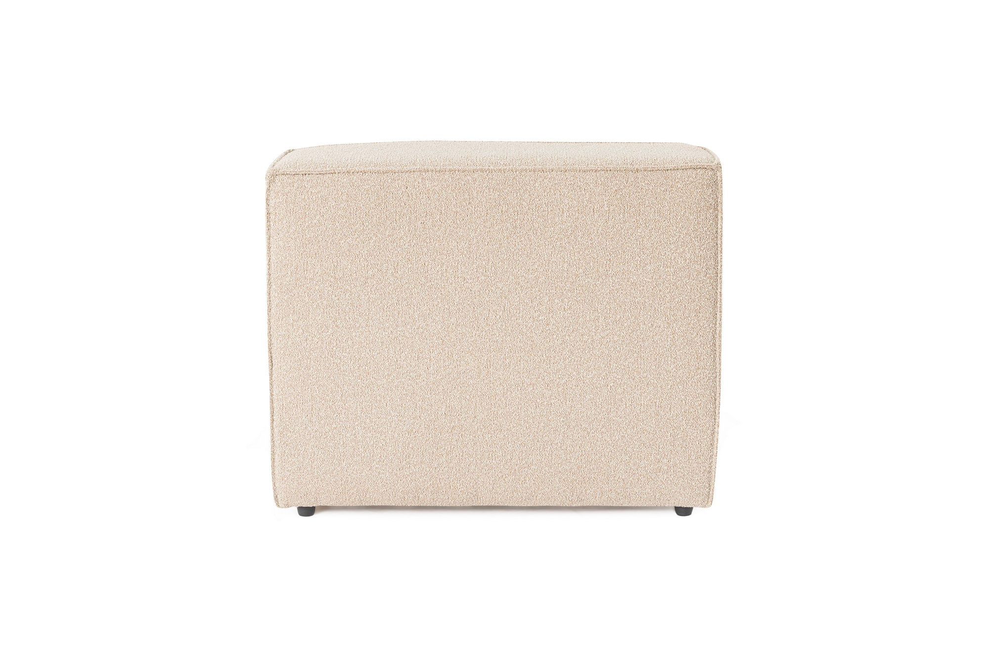 Canapea 1 loc, Atelier Del Sofa, cadru lemn de carpen, stofa in, piersica, 83x108x65 cm — imaginea 3