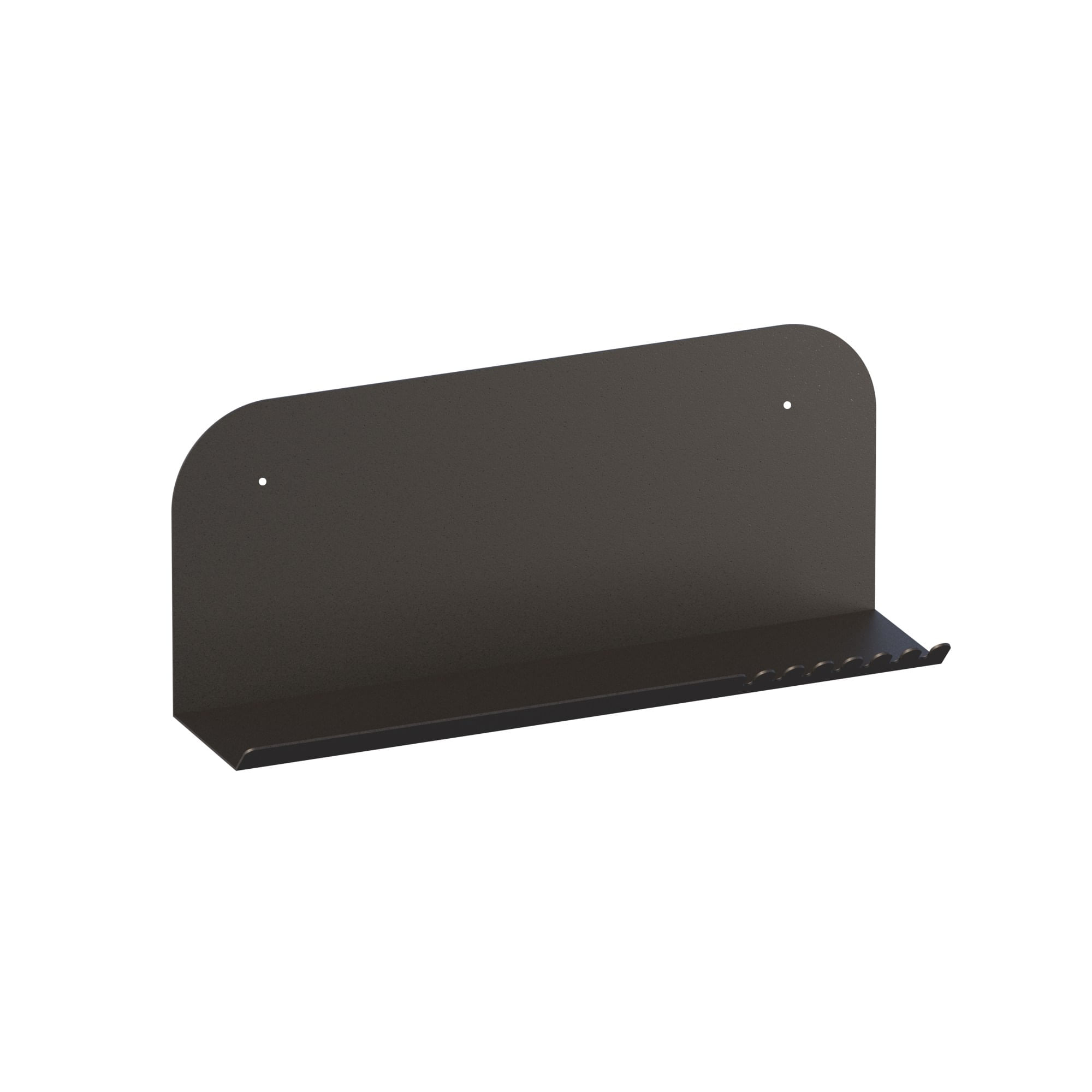 Raft de perete, Hanah Home, metal, negru, 55x23x12 cm — imaginea 6