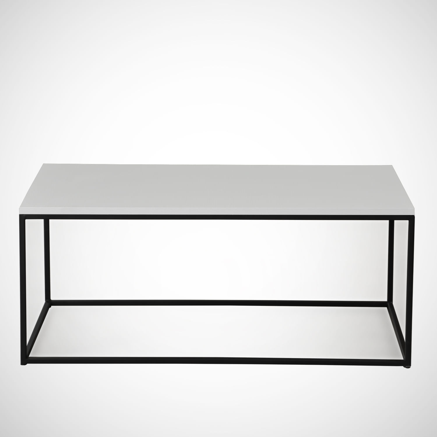 Masuta de cafea, Hanah Home, pal melaminat, alb, 95x55x43 cm, 801CMY2857 — imaginea 3