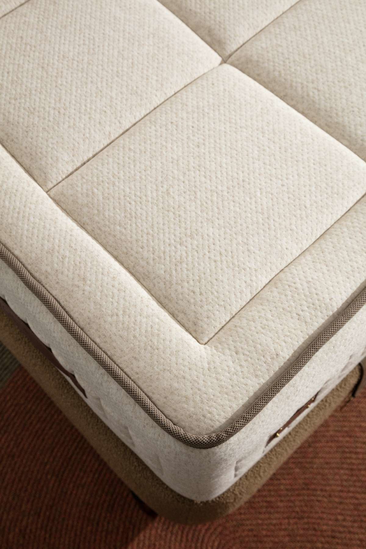 Saltea, Hanah Home, poliester viscoza in, bej, 120x200 cm — imaginea 2