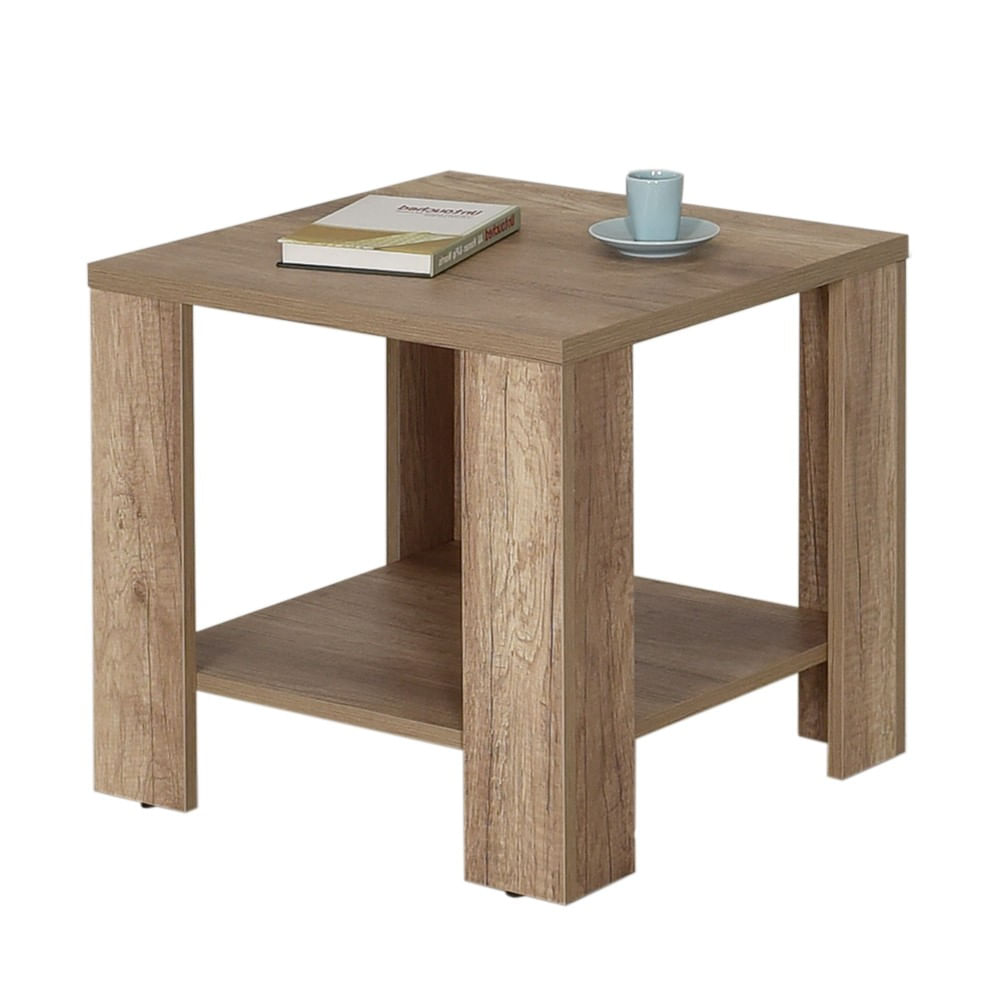 Masuta de cafea, Hanah Home, panou de particule melaminat, taupe, 50x50x48 cm — imaginea 2