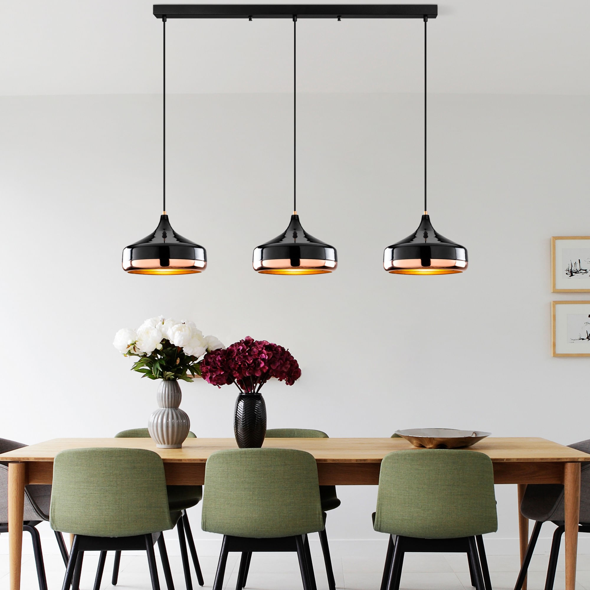 Candelabru, Opviq, metal, negru, 146x36x122 cm
