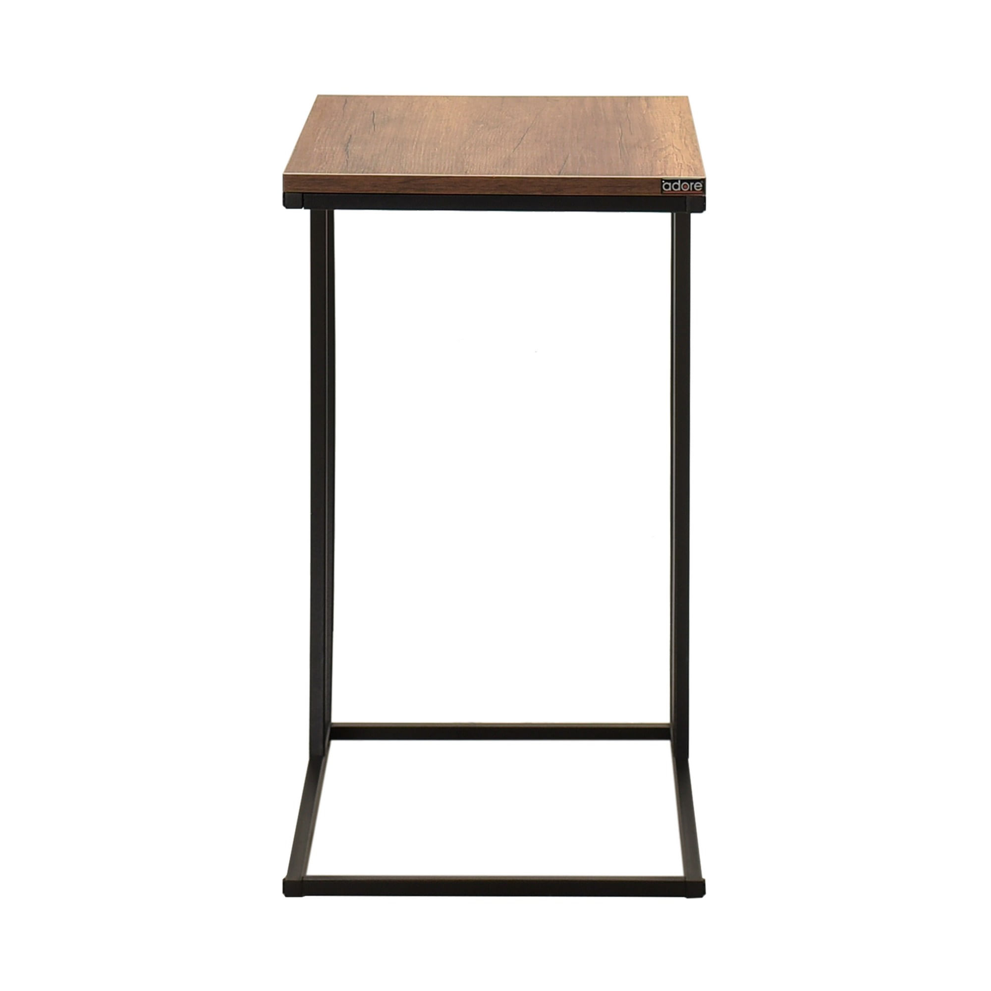 Masuta laterala, Hanah Home, pal melaminat, nuc, 50x35x62 cm — imaginea 2