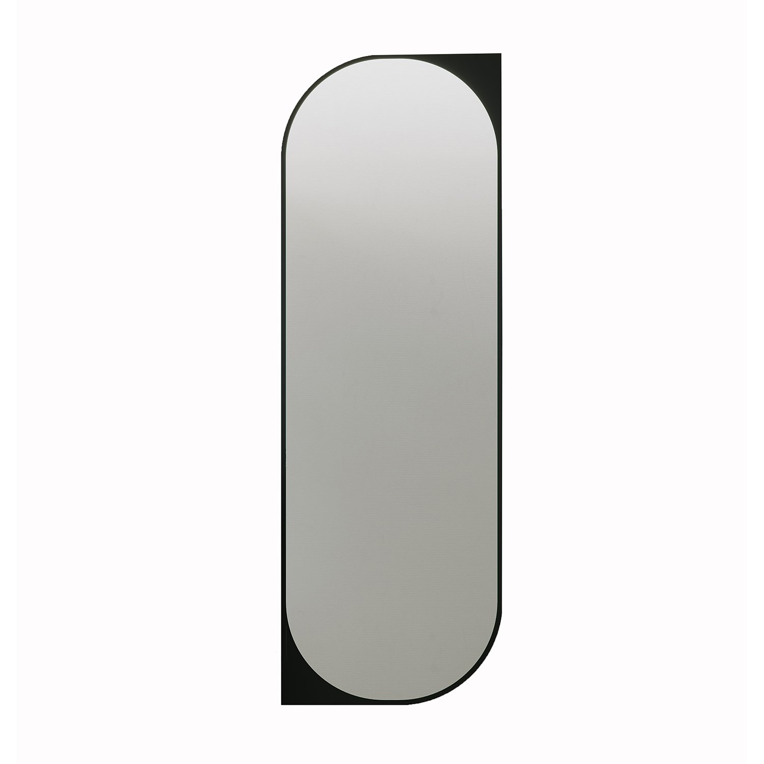 Oglinda, Hanah Home, mdf, negru, 52x152 cm