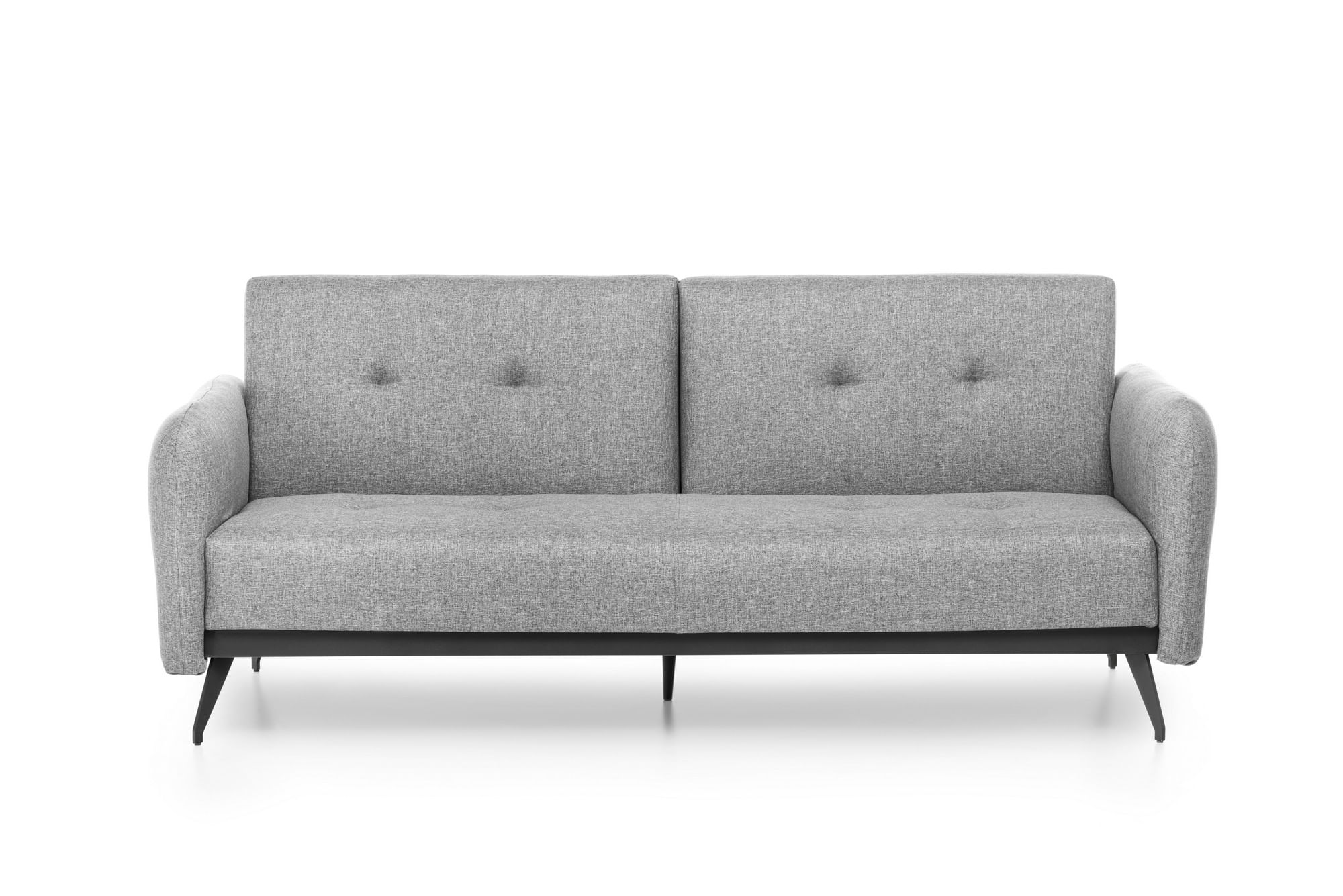 Canapea extensibila, Atelier Del Sofa, structura metalica, stofa in, gri, 190x125 cm — imaginea 13