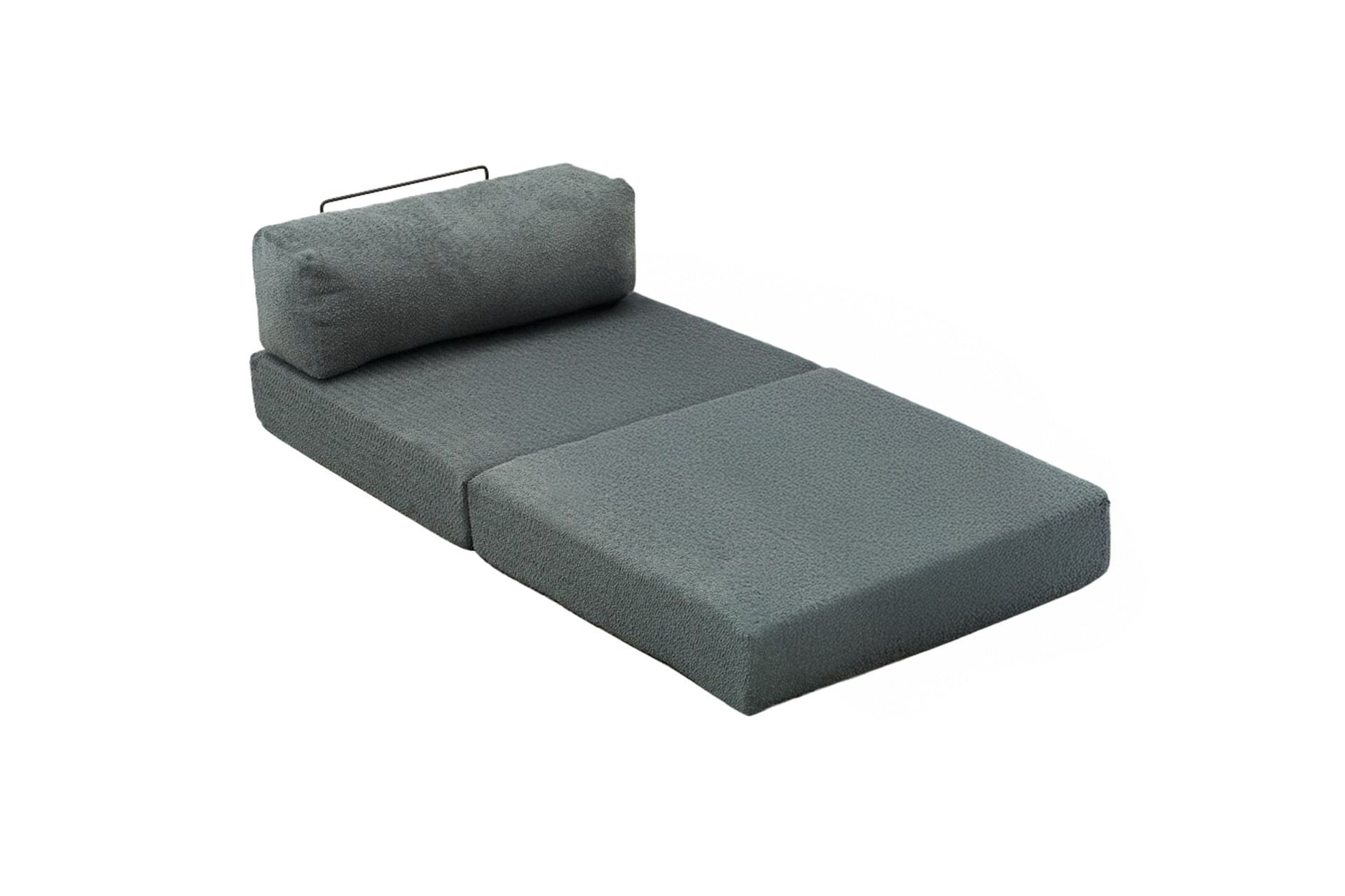 Canapea 1 loc, Atelier Del Sofa, chenille, verde, 95x75x95 cm — imaginea 3