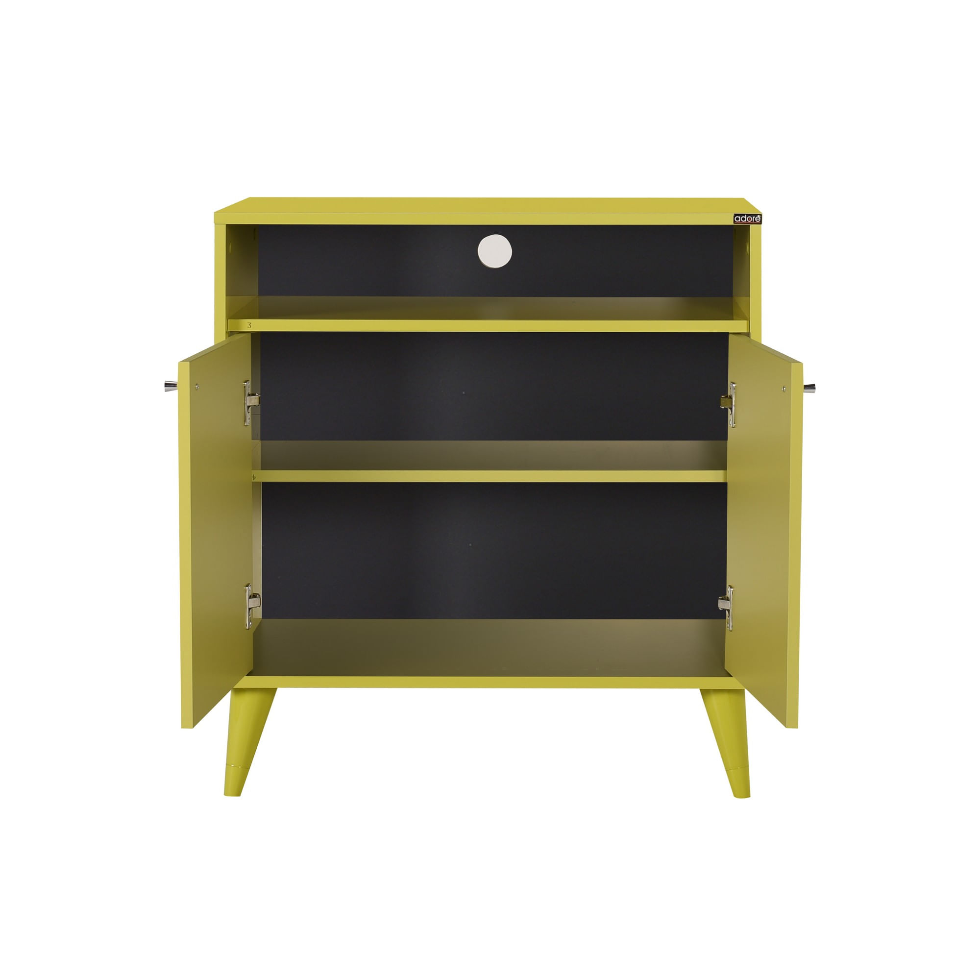 Dulap multifunctional, Hanah Home, pal melaminat, verde, 73x42x79 cm — imaginea 3