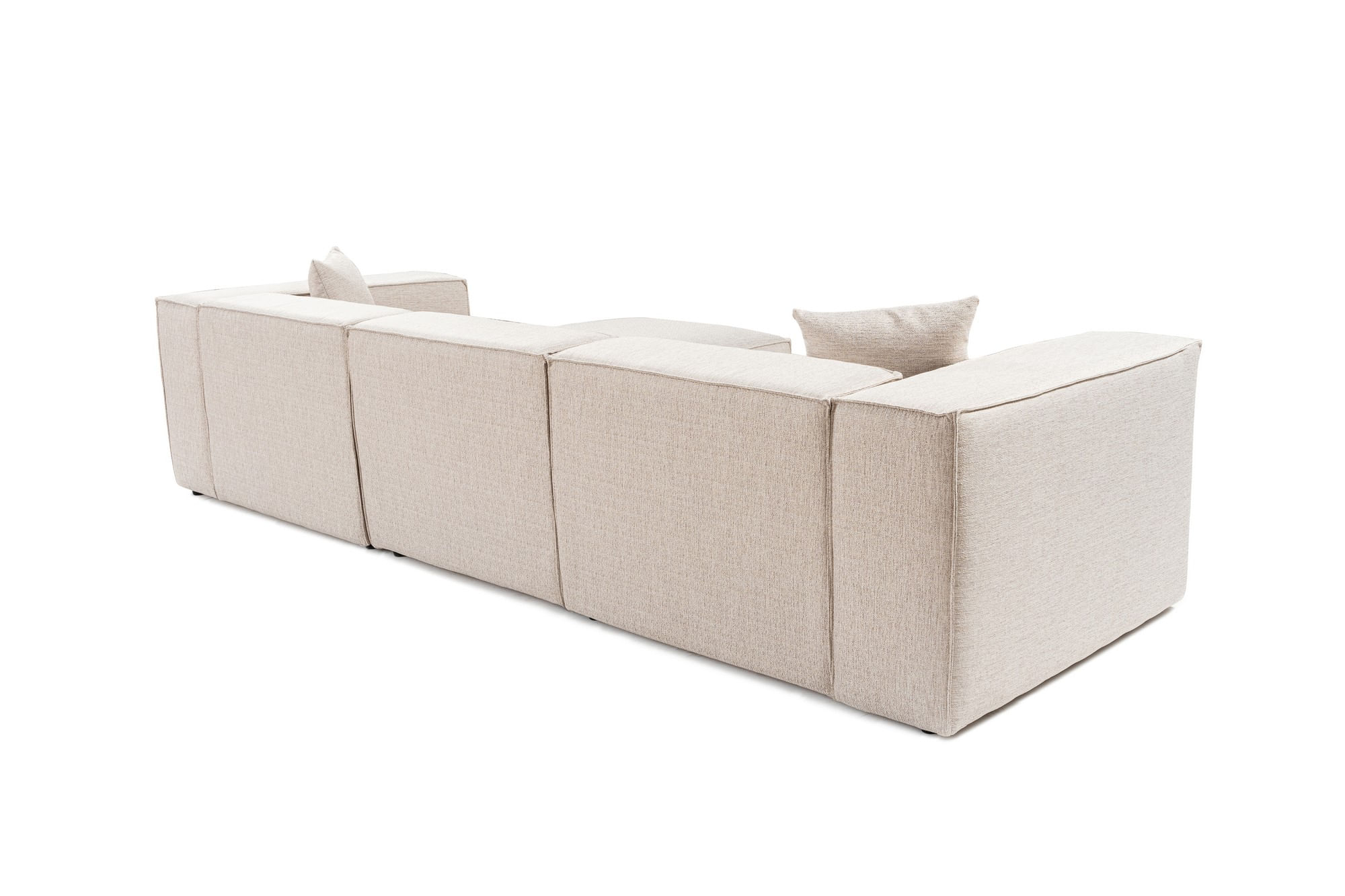 Canapea 3 locuri, Hanah Home, in, maro deschis, 303x108x65 cm — imaginea 10