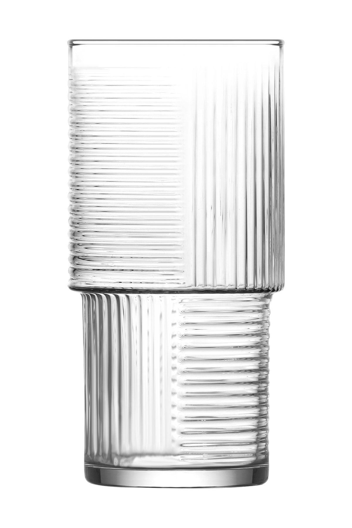 Set pahare, Hermia, sticla, transparent, 400 ml, 6 piese - 1 | YEO
