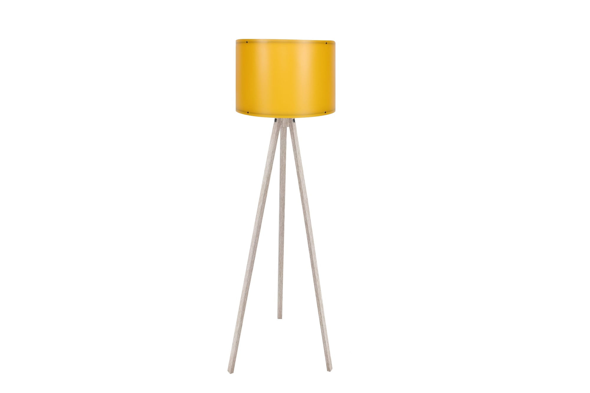 Lampadar, Opviq, mdf, crem galben, 145 cm