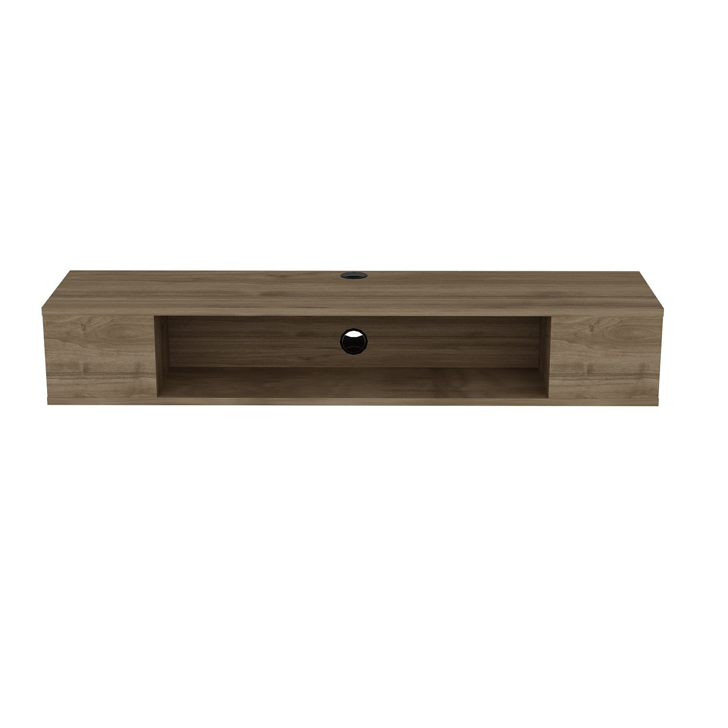 Comoda tv, Hanah Home, pal melaminat, nuc, 135x23x35.2 cm — imaginea 6