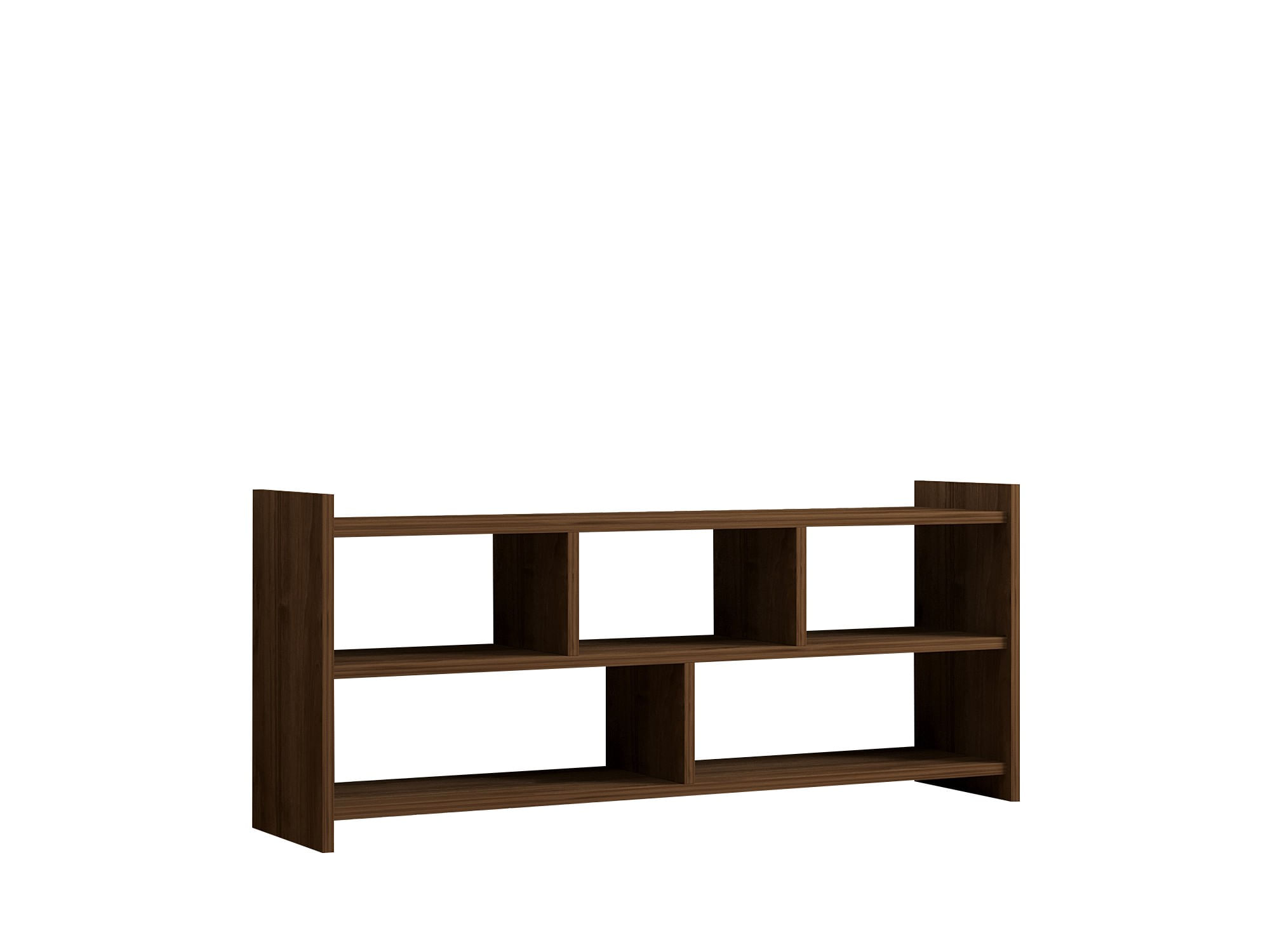 Comoda tv, Hanah Home, pal melaminat, nuc, 117.5x55x28 cm, 835PUQ3065 — imaginea 2