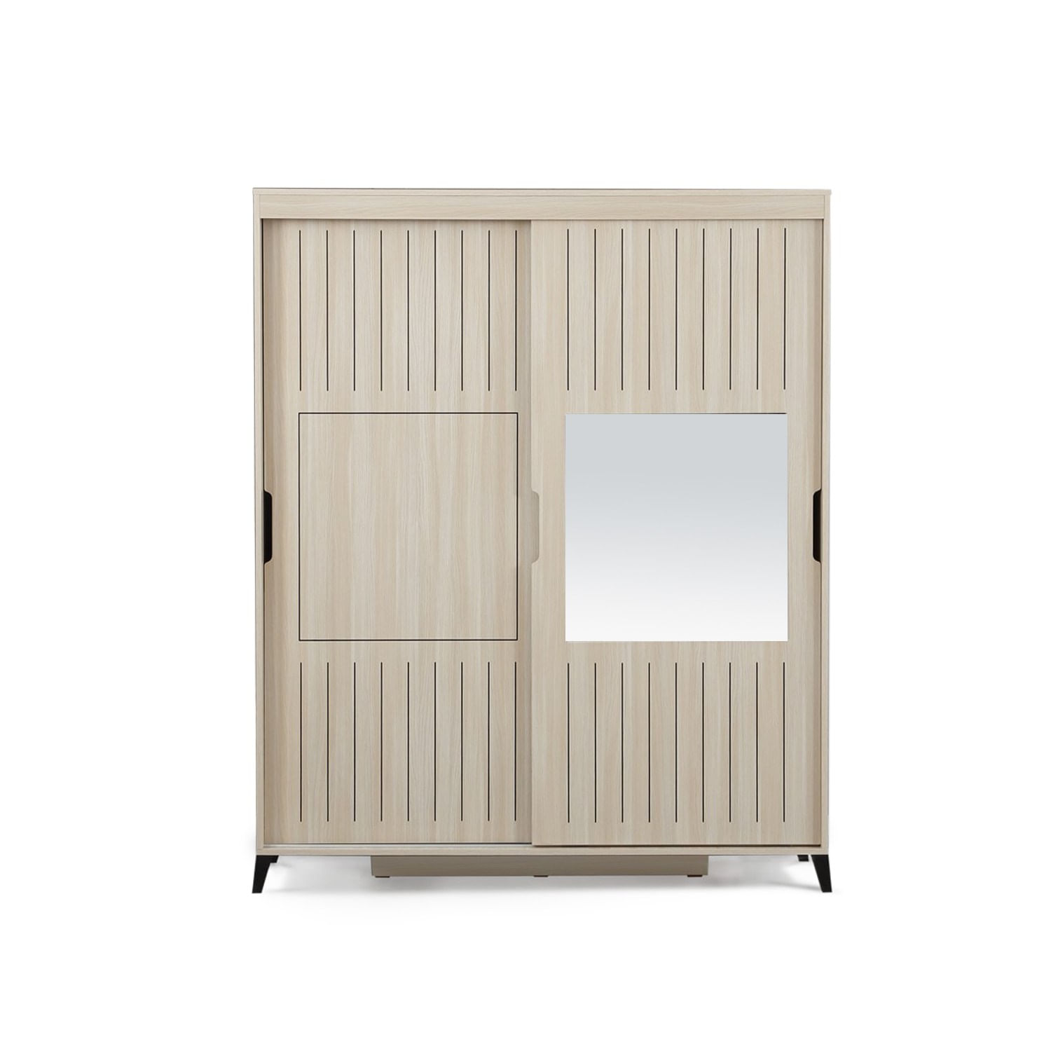 Sifonier, Hanah Home, pal melaminat, stejar, 180x60x216 cm — imaginea 2