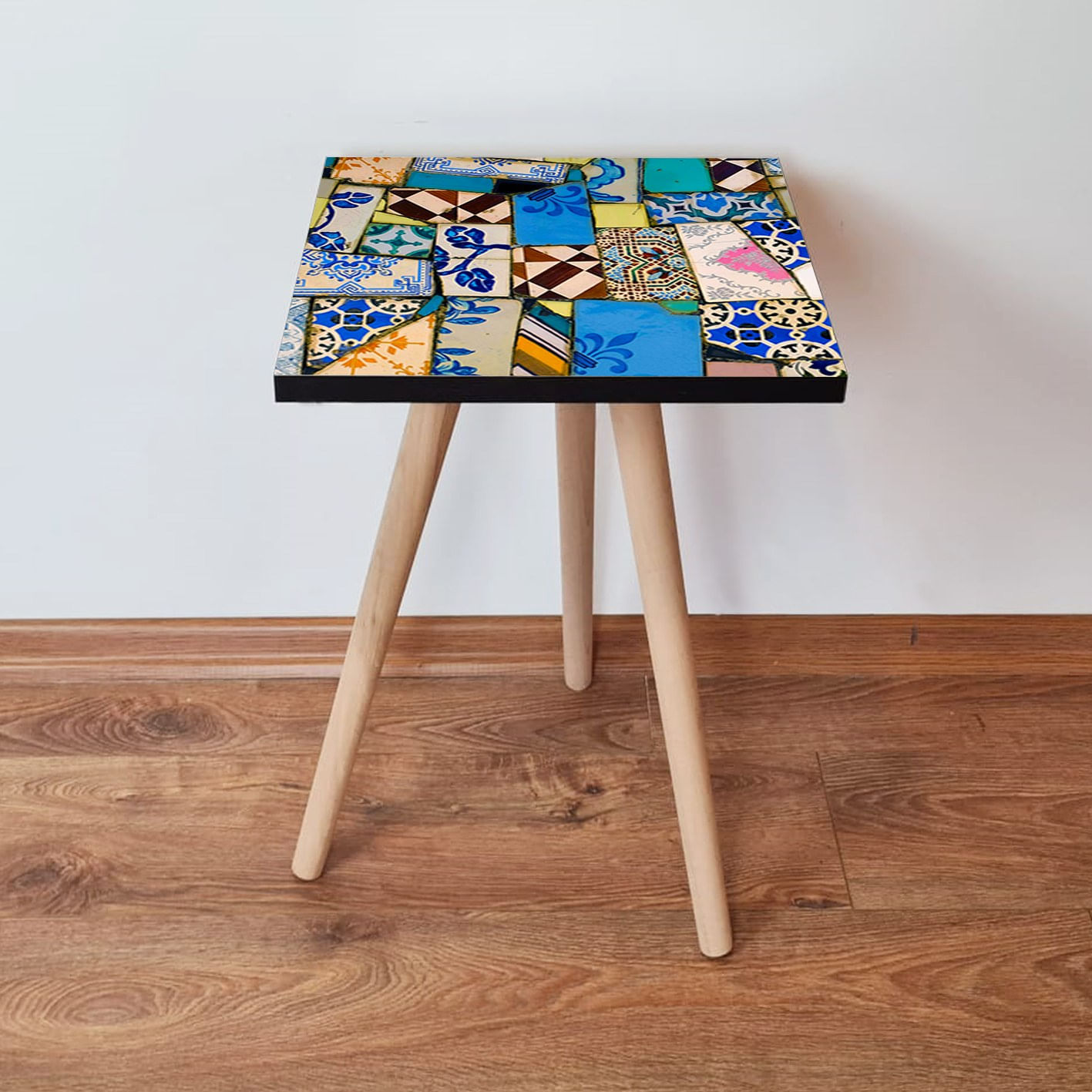 Masuta laterala, Hanah Home, mdf, multicolor, 35x35x42 cm, 481LNA1851