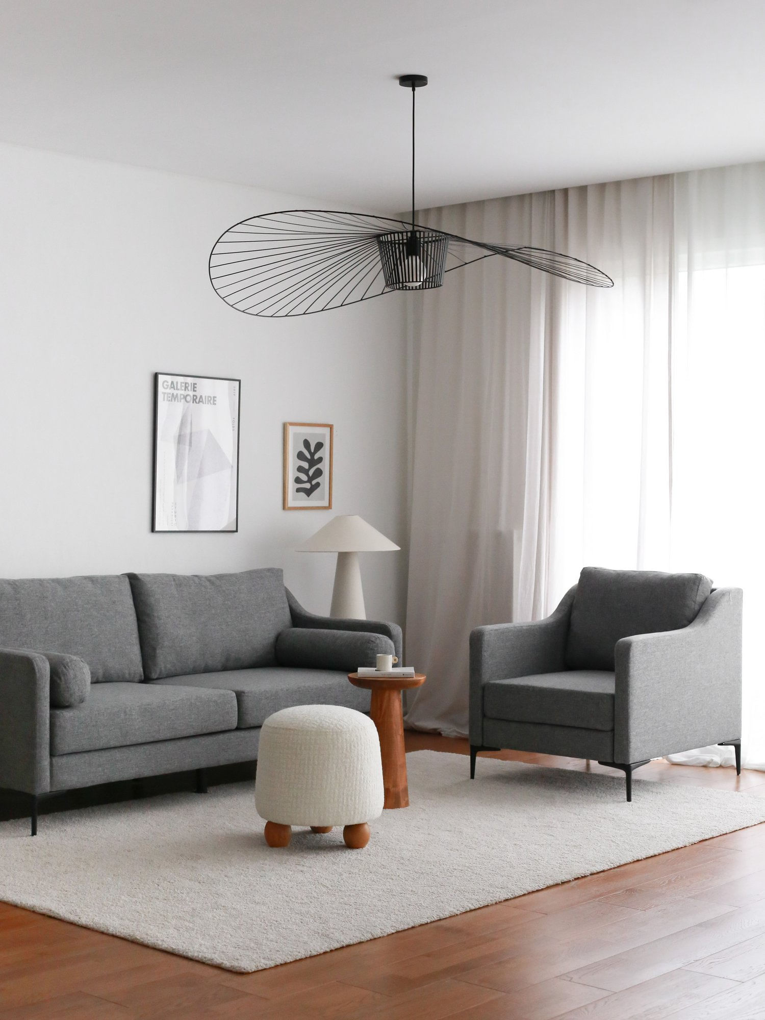 Canapea 3 locuri, Atelier Del Sofa, in, gri, 196x93x82 cm — imaginea 5
