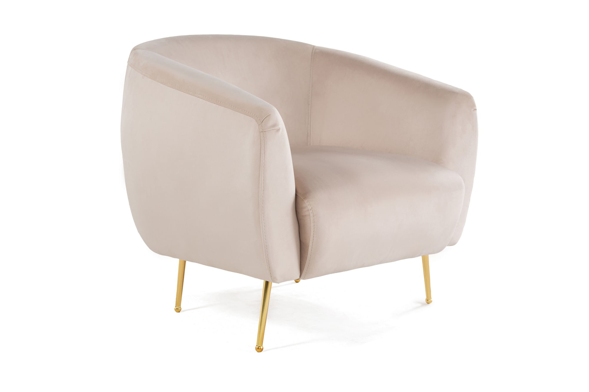 Fotoliu, Atelier Del Sofa, lemn fag, bej, 70x82x82 cm — imaginea 3