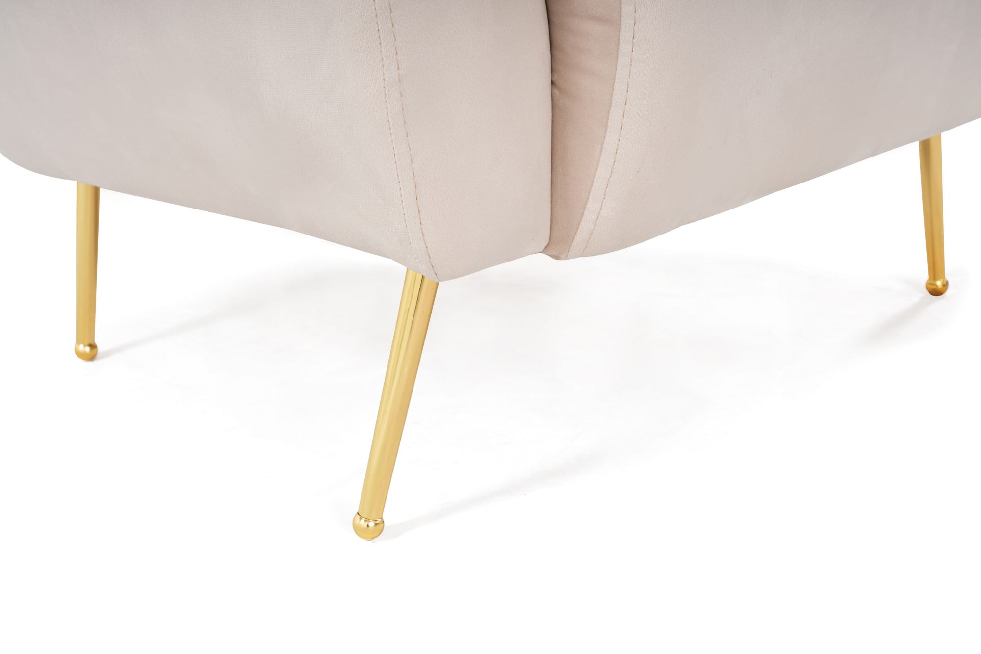 Fotoliu, Atelier Del Sofa, lemn fag, bej, 70x82x82 cm — imaginea 5