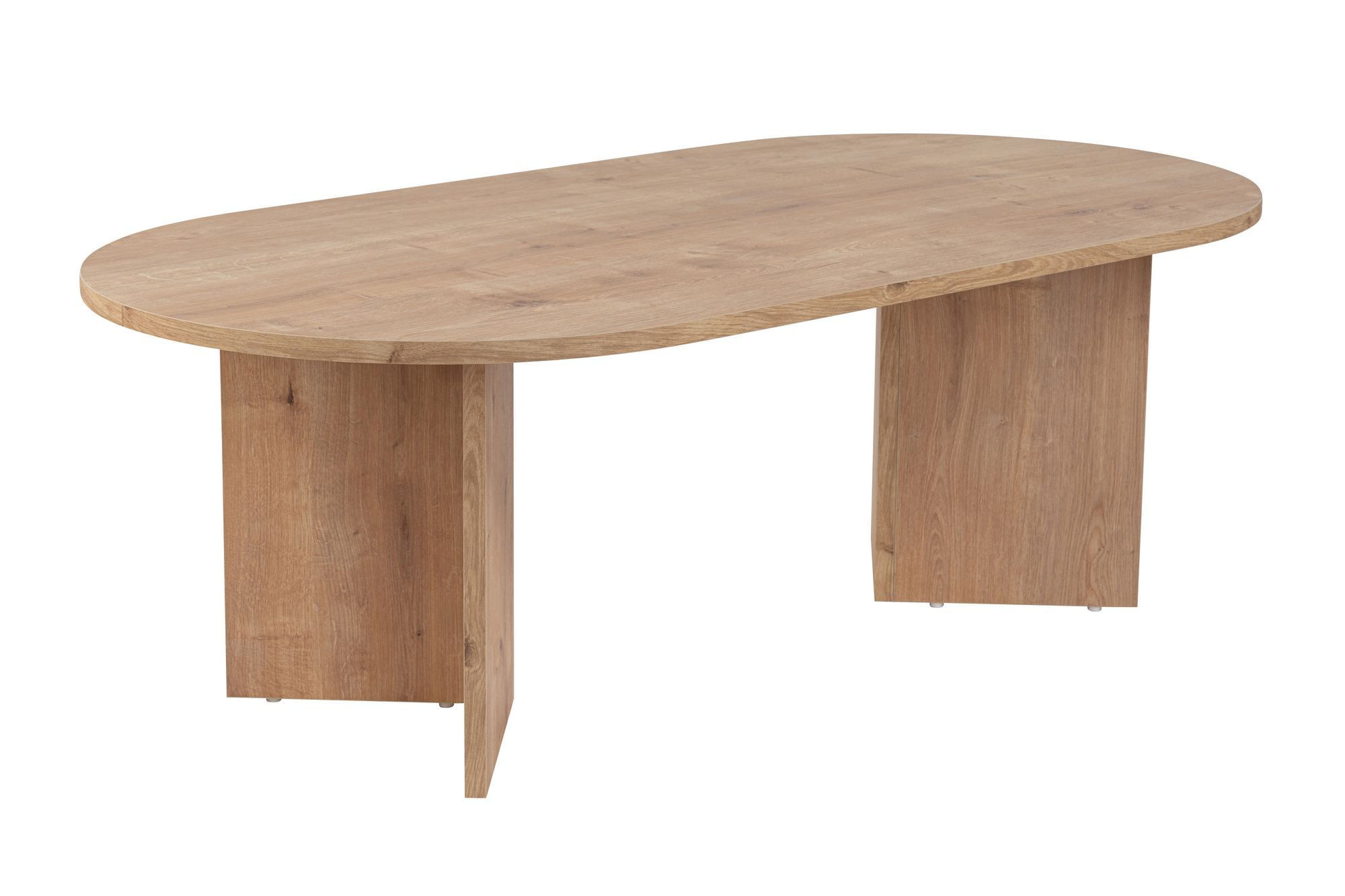 Masuta de cafea, Hanah Home, pal melaminat, stejar safir, 119x60x40 cm - 1 | YEO