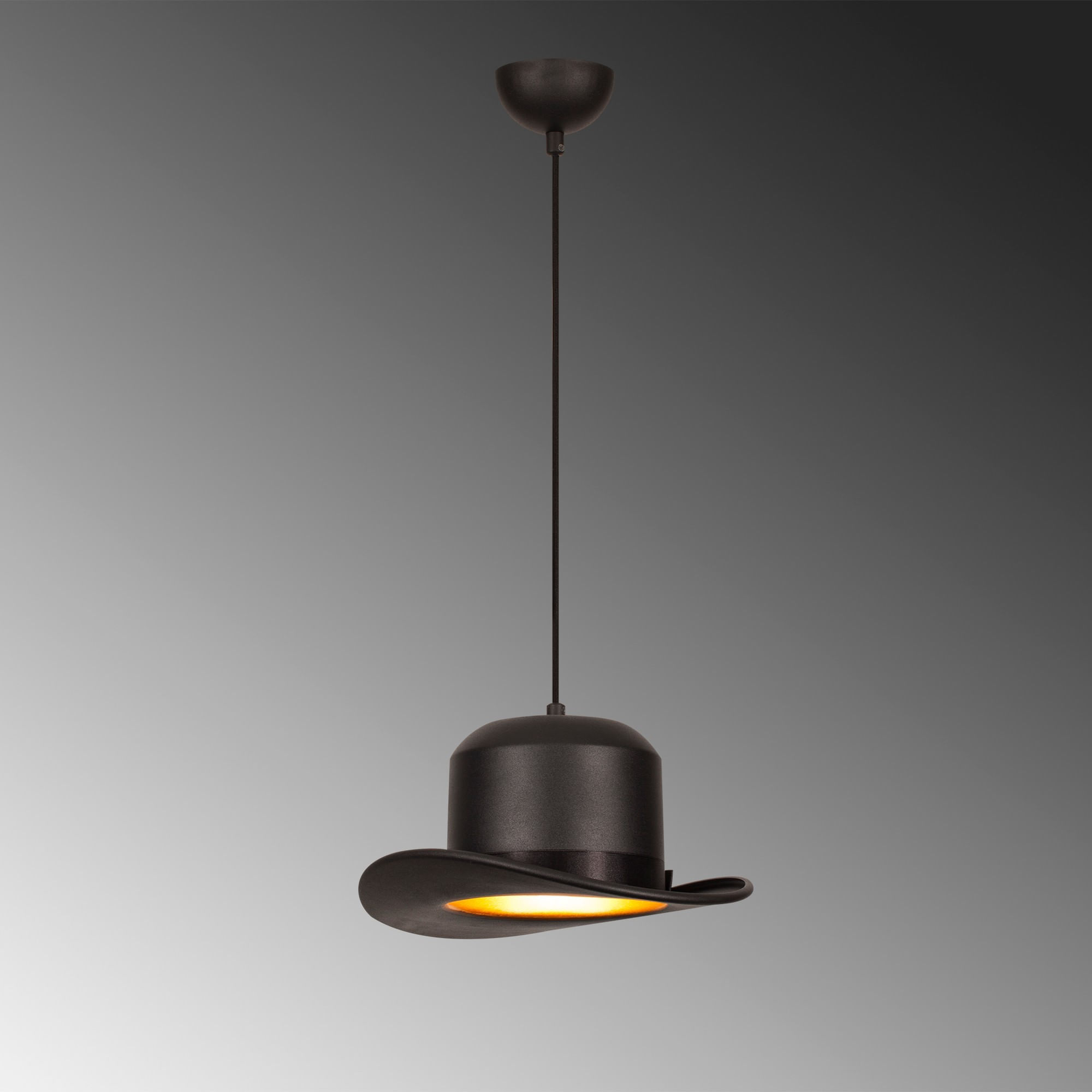 Candelabru, Opviq, metal, negru, 30x114 cm