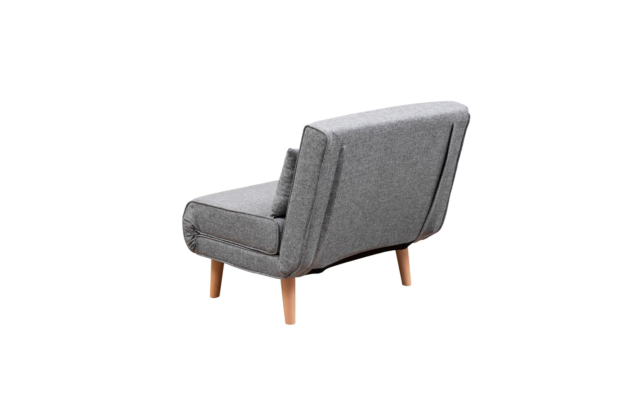 Canapea extensibila, Hanah Home, metal, gri deschis, 180x80 cm — imaginea 5