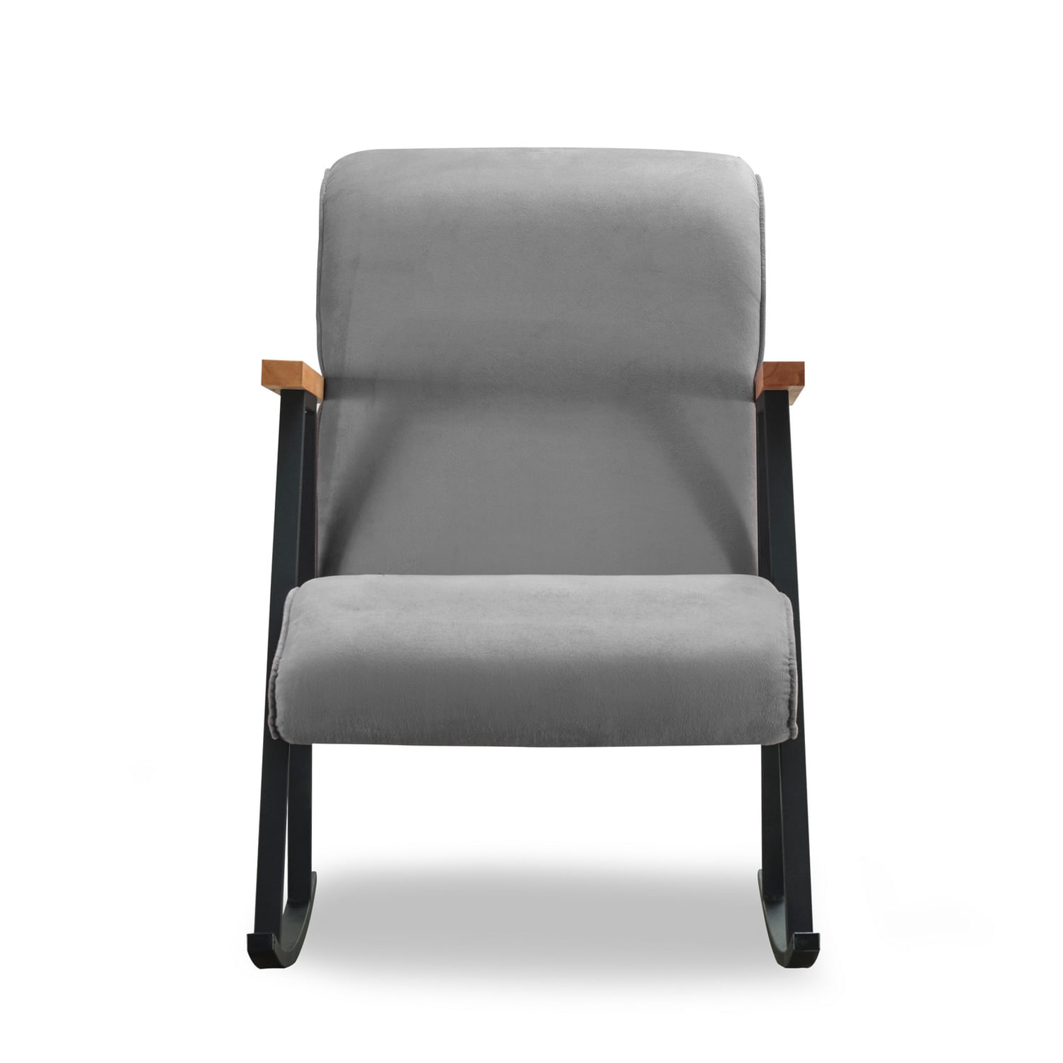 Fotoliu balansoar, Hanah Home, metal, gri, 65x55x44 cm — imaginea 3