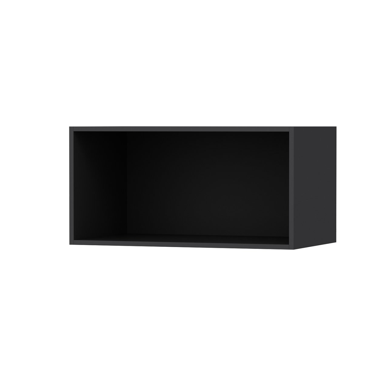 Dulap de perete, Hanah Home, pal melaminat, antracit, 90x45x54 cm — imaginea 3