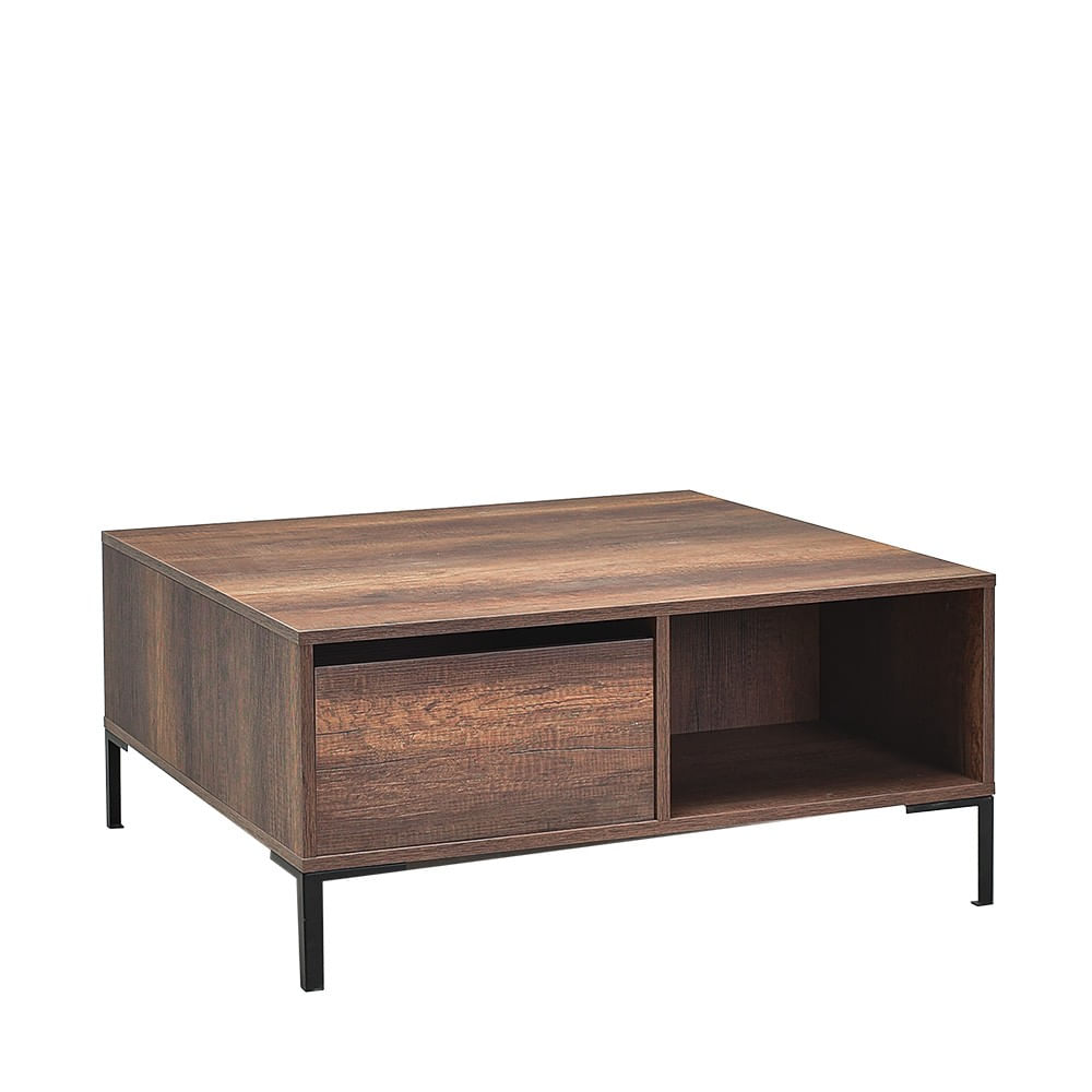Masuta de cafea, Hanah Home, pal melaminat, nuc, 90x90x42 cm, 479ADR1808 — imaginea 7