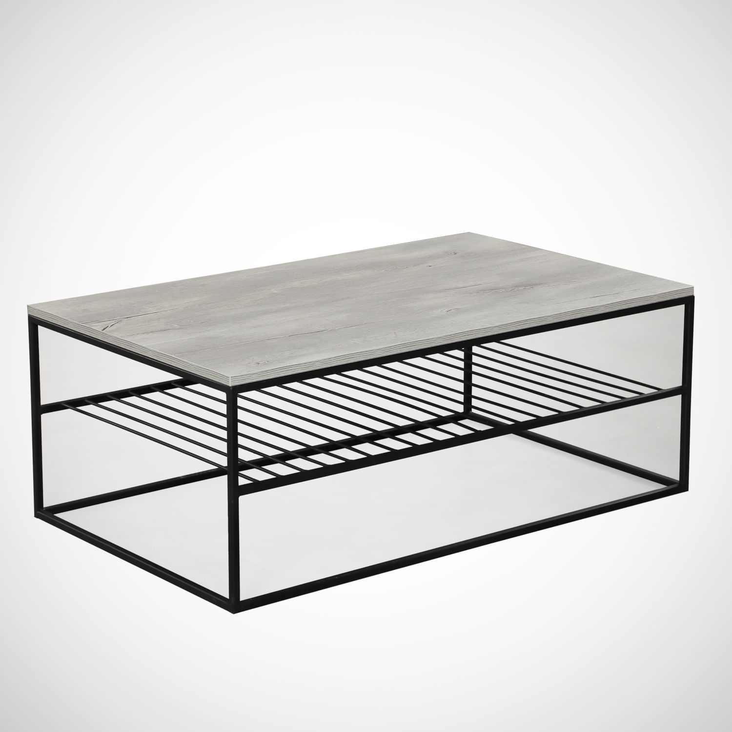 Masuta de cafea, Hanah Home, pal melaminat, stejar marin, 95x55x43 cm, 801CMY2835 — imaginea 2