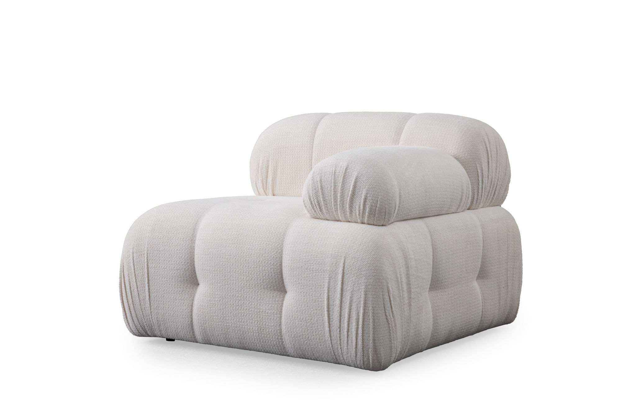 Canapea 2 locuri, Atelier Del Sofa, lemn de fag si pal, alb, 190x95x75 cm — imaginea 2