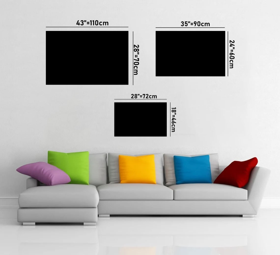 Tablou decorativ din sticla, Wallxpert, multicolor, 90x60 cm, sticla securizata