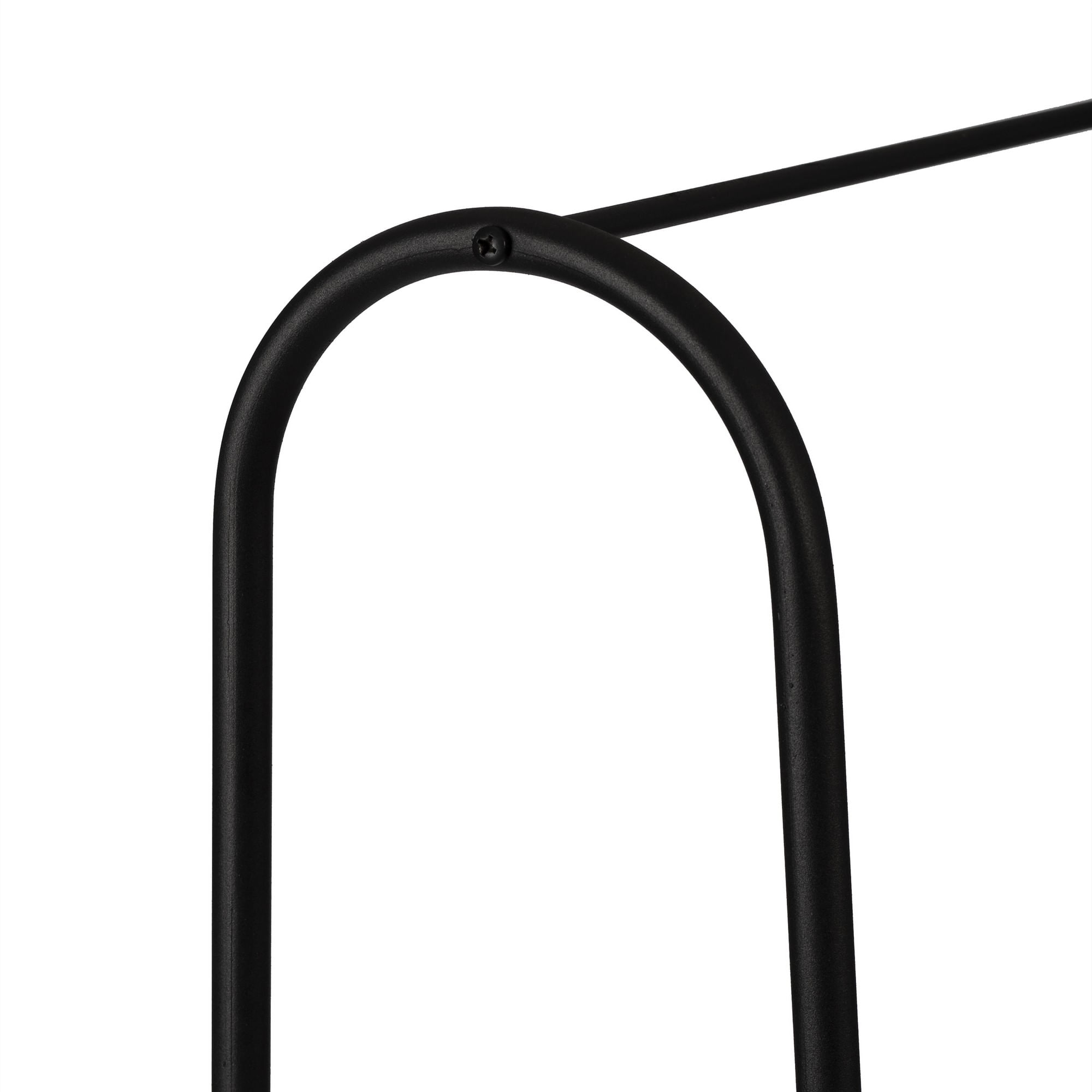 Cuier, Hanah Home, metal, negru, 144.5x36x89 cm — imaginea 2