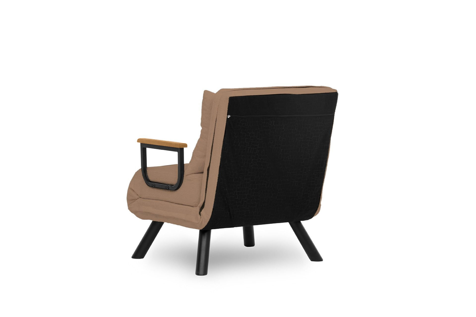 Canapea extensibila, Atelier Del Sofa, metal, maro deschis, 175x60 cm — imaginea 5