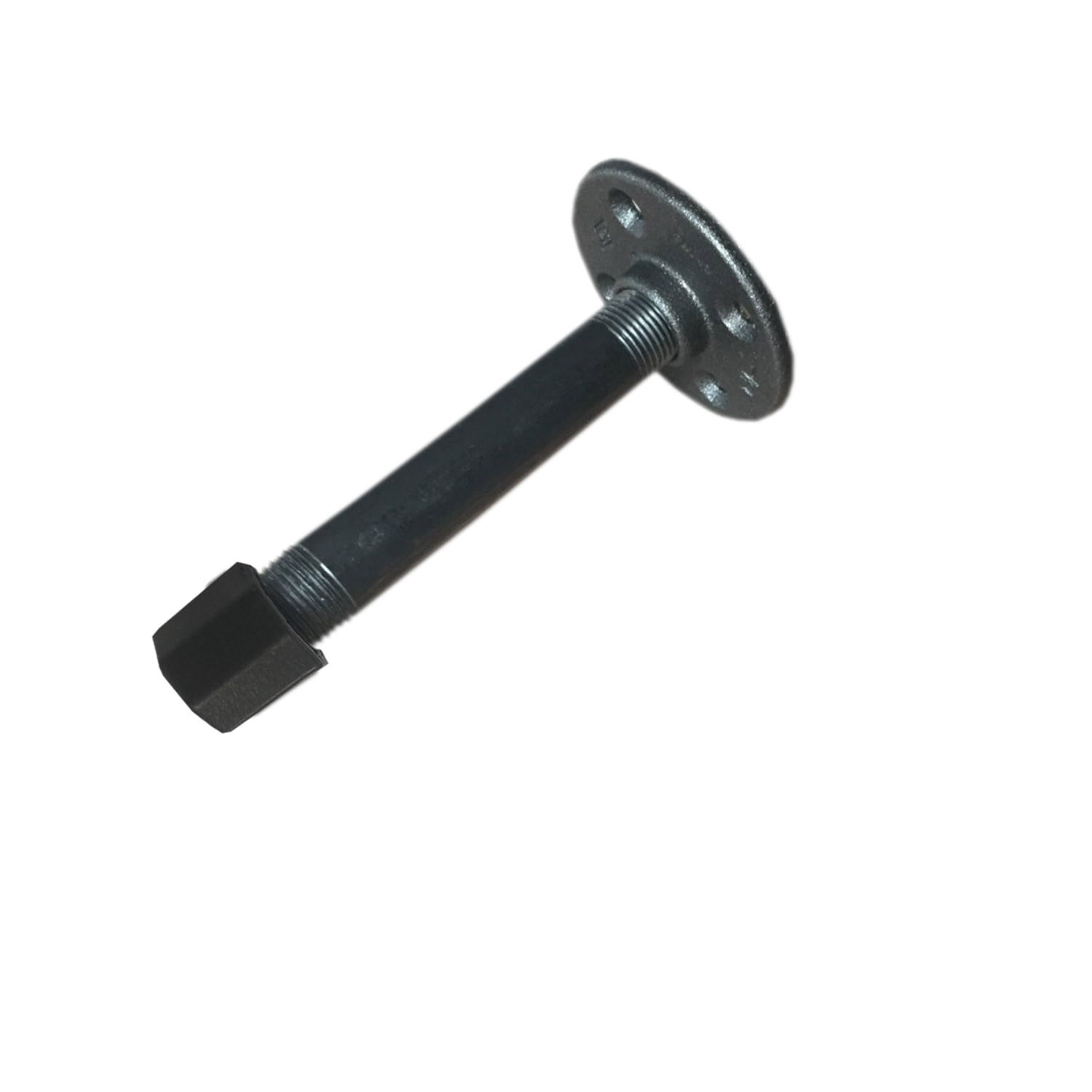 Carlig pentru tevi, Hanah Home, metal, gri, 15x8x8 cm — imaginea 2