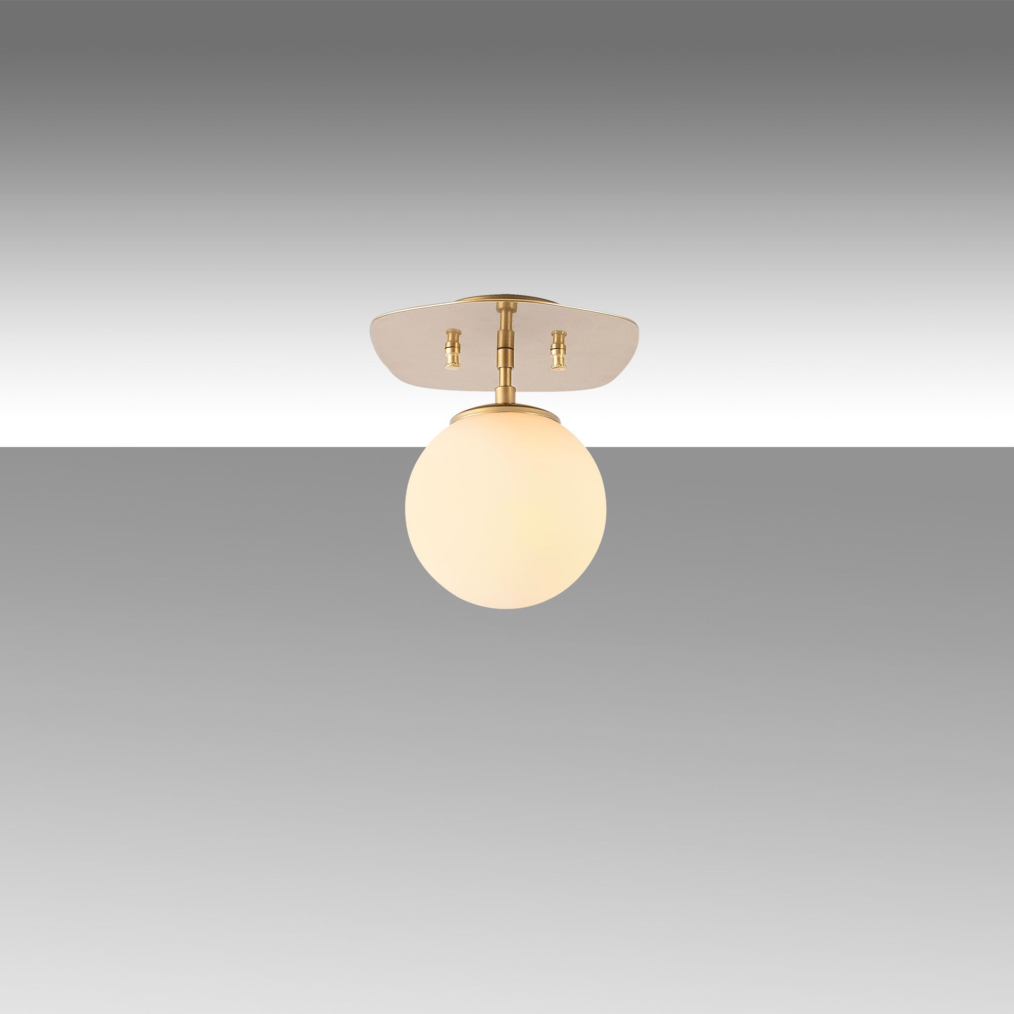 Candelabru, Opviq, metal, auriu, 20x25x25 cm - 3 | YEO
