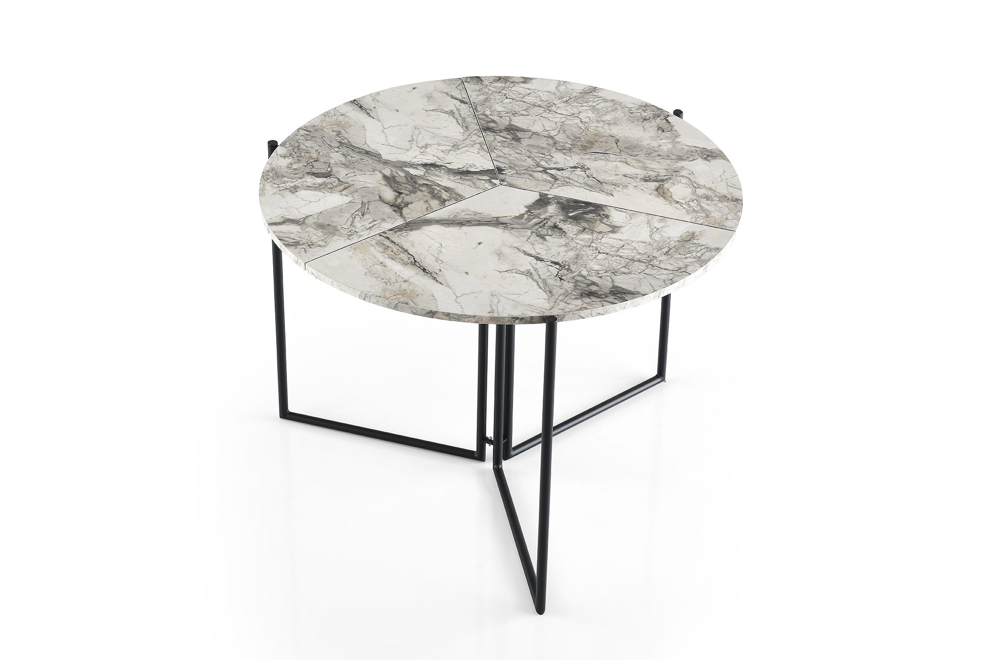 Masa de dining, Hanah Home, panou de particule melaminat, pin atlantic, 100x100x72 cm — imaginea 2
