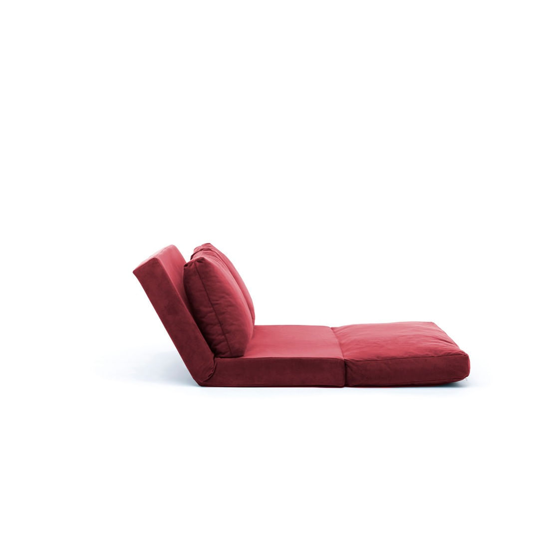 Canapea extensibila, Hanah Home, metal, maro, 185x120 cm — imaginea 11