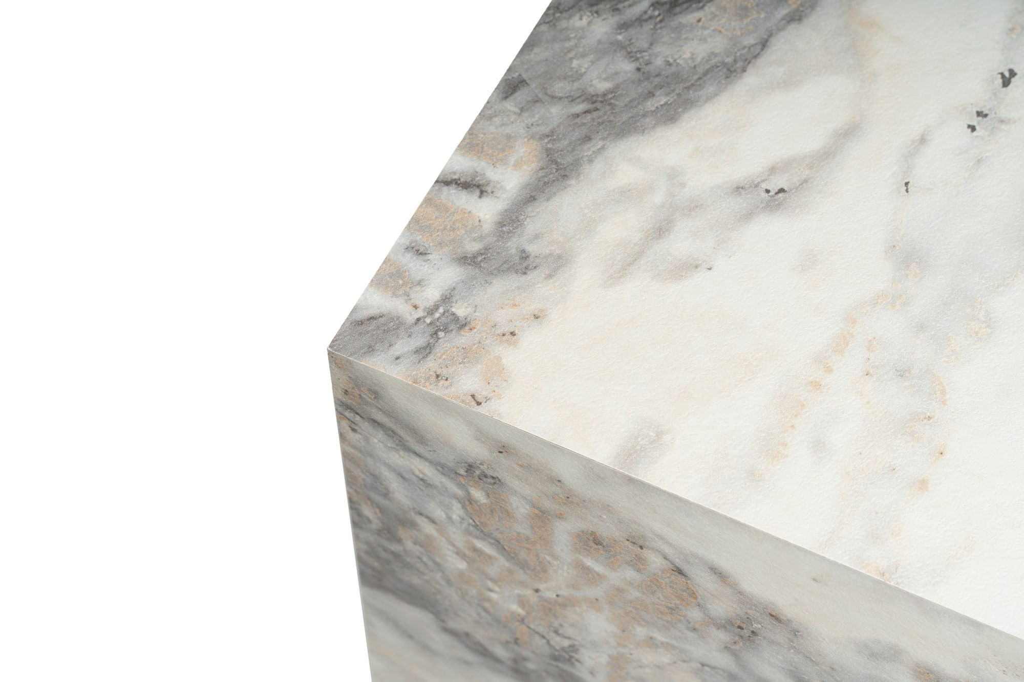 Masuta laterala, Hanah Home, mdf, frezie, 45x45x50 cm