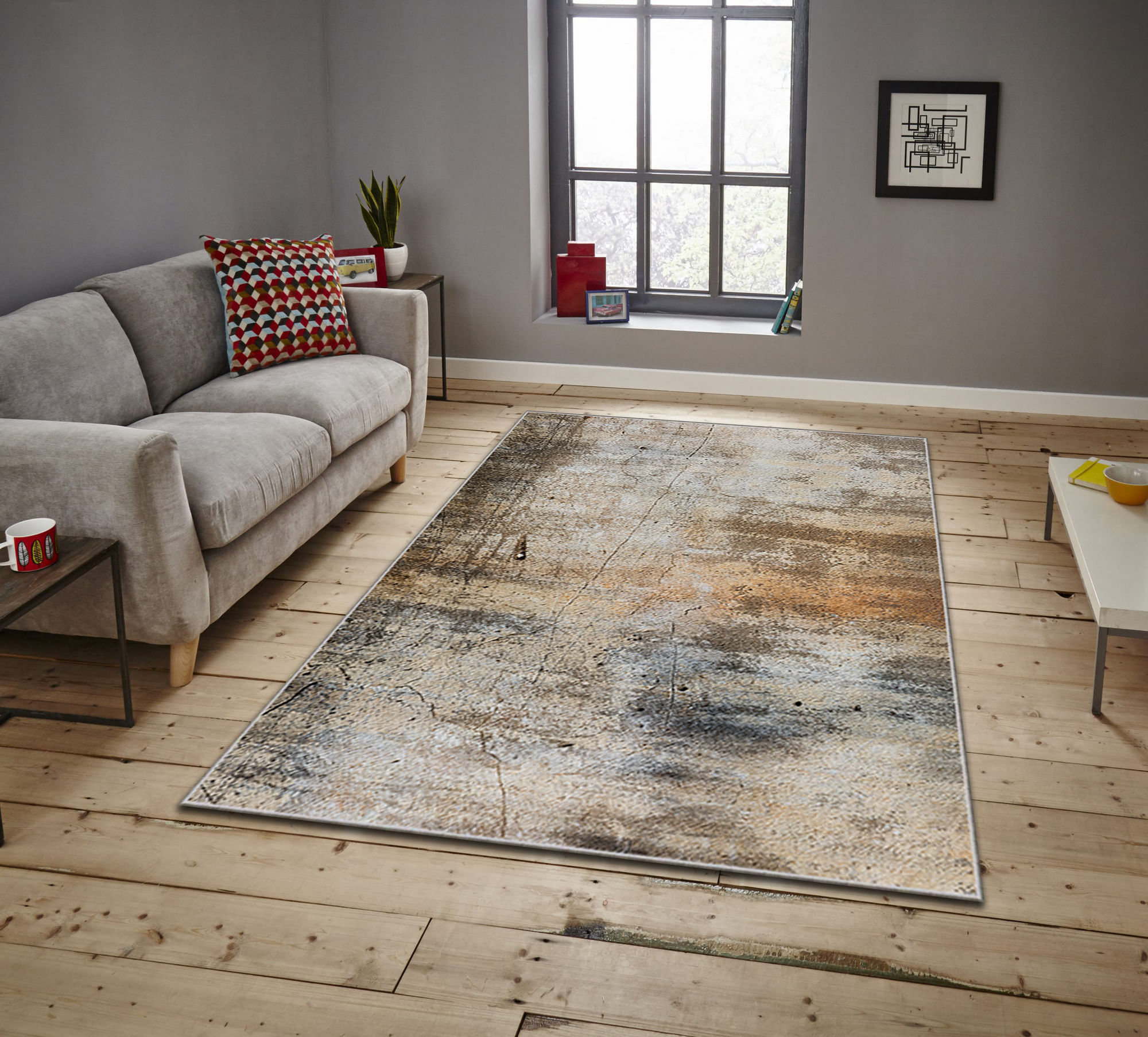 Covor, Conceptum Hypnose, multicolor, 160x230 cm, 100% poliester, antiderapant, 288NGR1872