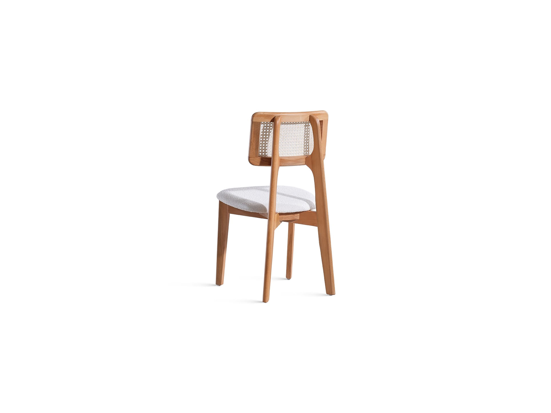 Scaun, Hanah Home, lemn de fag, natural, 45x46x81 cm — imaginea 8