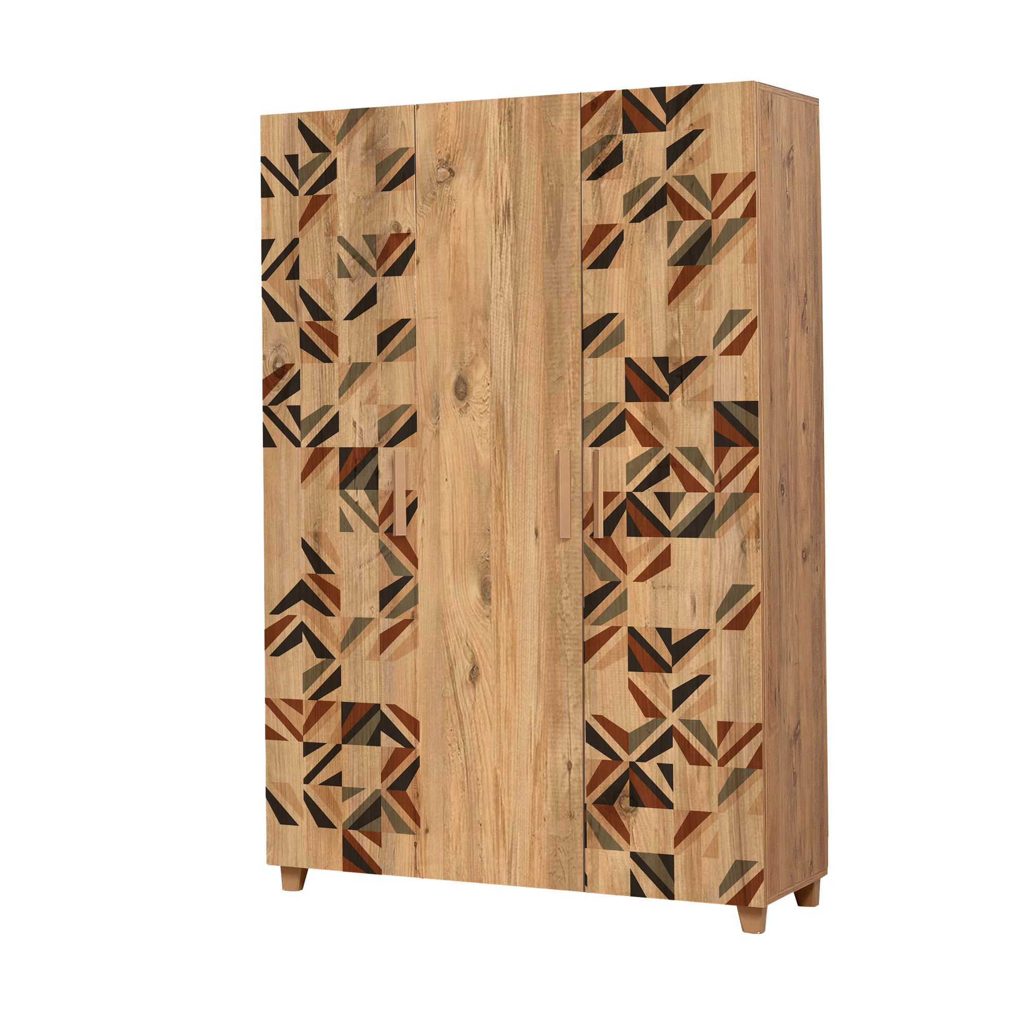 Dulap, Hanah Home, pal melaminat, pin atlantic, 120x48x189 cm, 863SPH4243 — imaginea 4