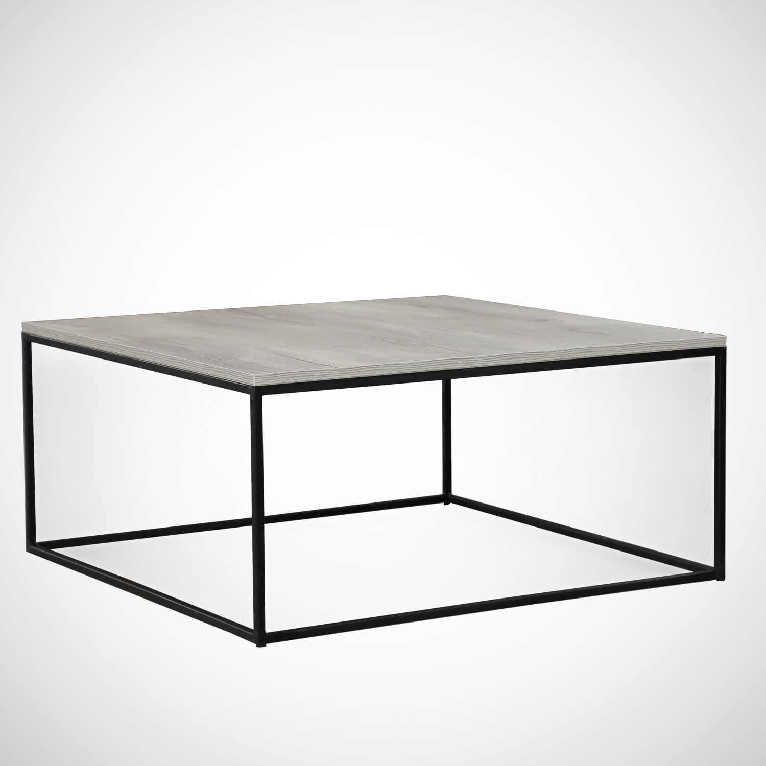 Masuta de cafea, Hanah Home, pal melaminat, stejar marin, 75x75x43 cm — imaginea 3